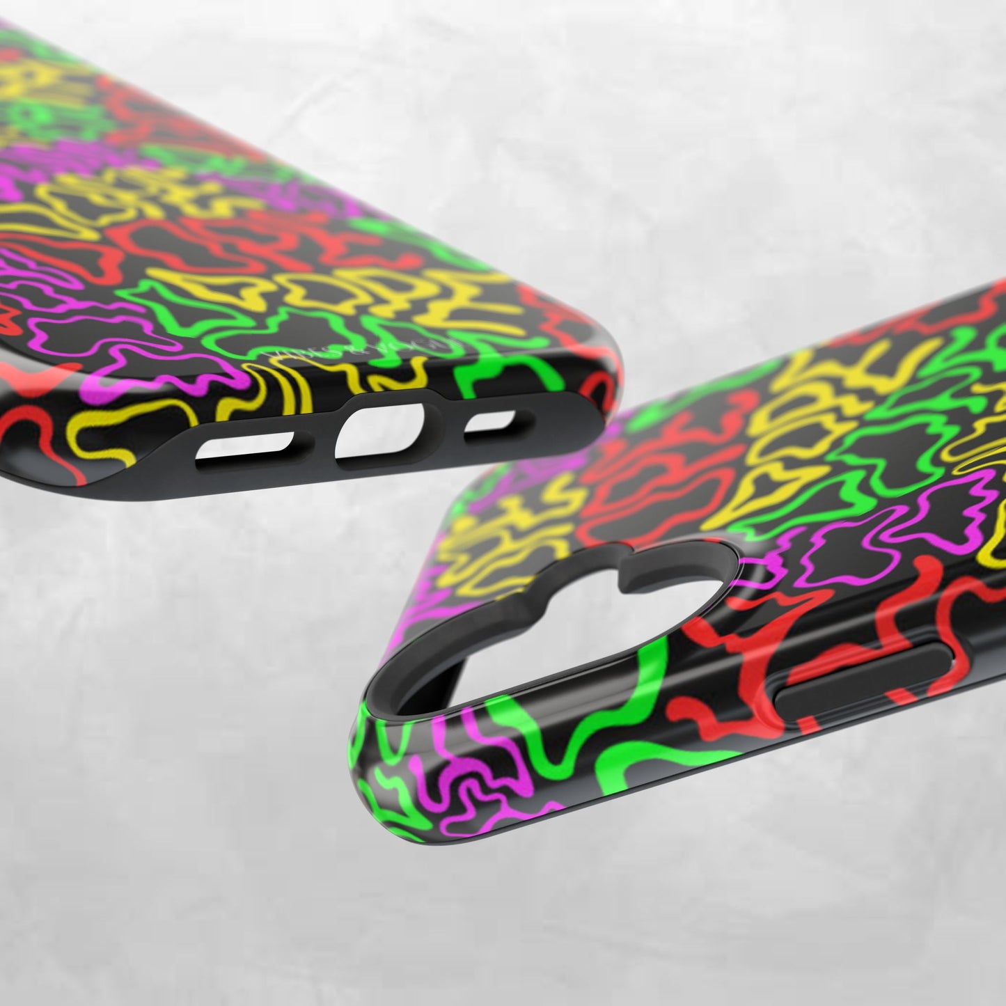 Colorful Magnetic Phone Cases, Funky Case for Teens, Cool Phone Accessories, Unique Gift for Friends, Vibrant Tough Cases, Phone Protection