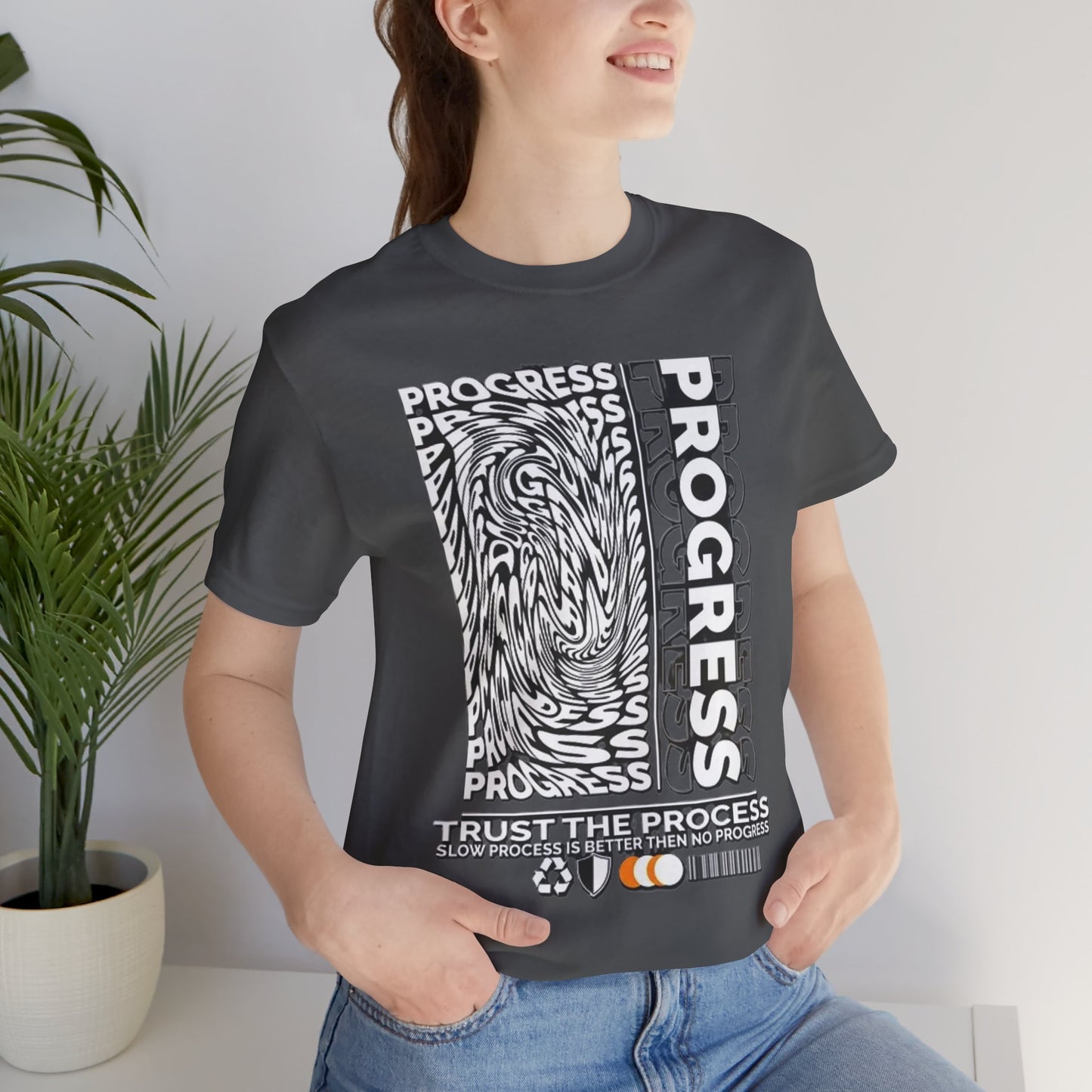 Trust the Process Graphic Tee, Motivational Shirt, Fitness Apparel, Gift for Athletes, Casual Wear, Inspirational Fashion