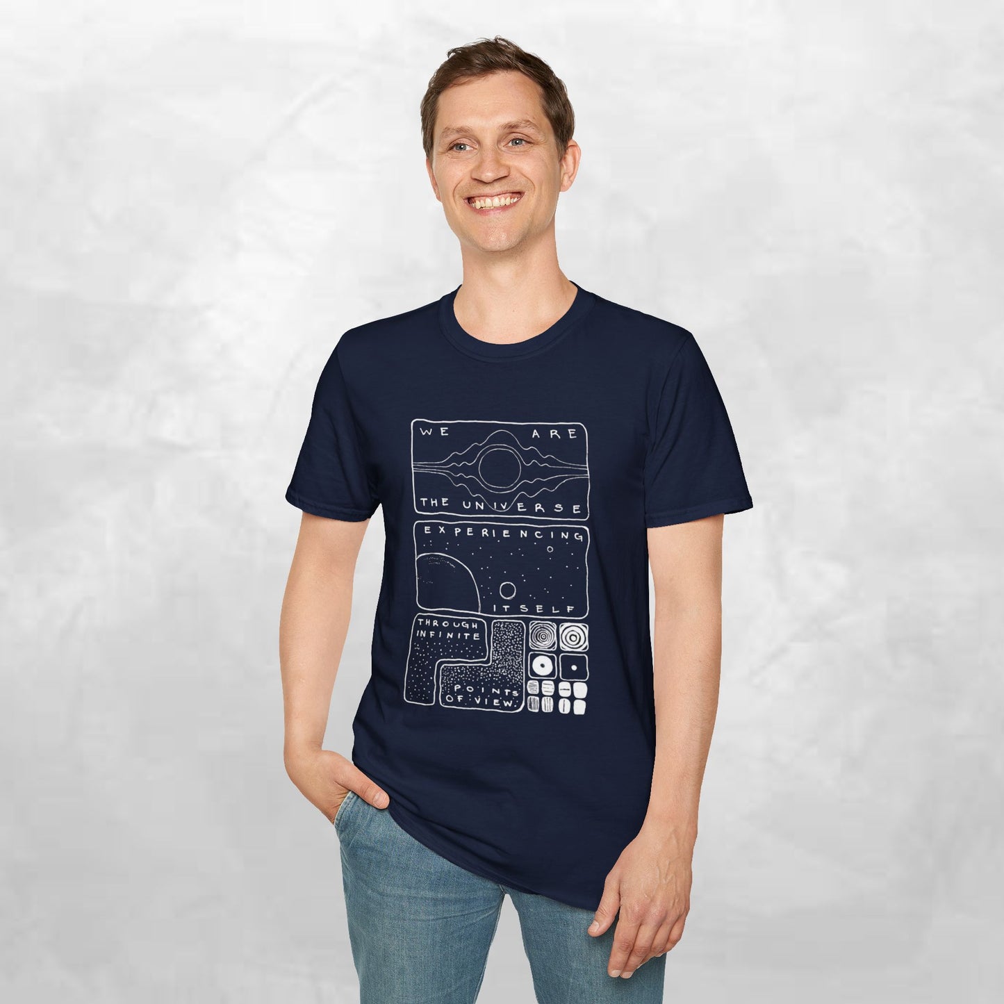 Cosmic Diagram T-Shirt — "We Are The Universe" Astral Graphic Tee