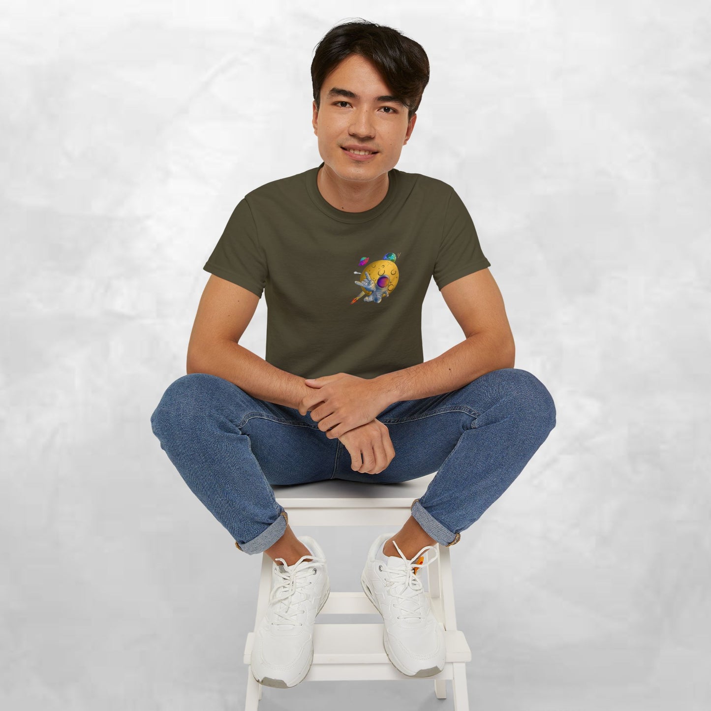 Funny Graphic Tee – "Happy Taco" Design for Food Lovers