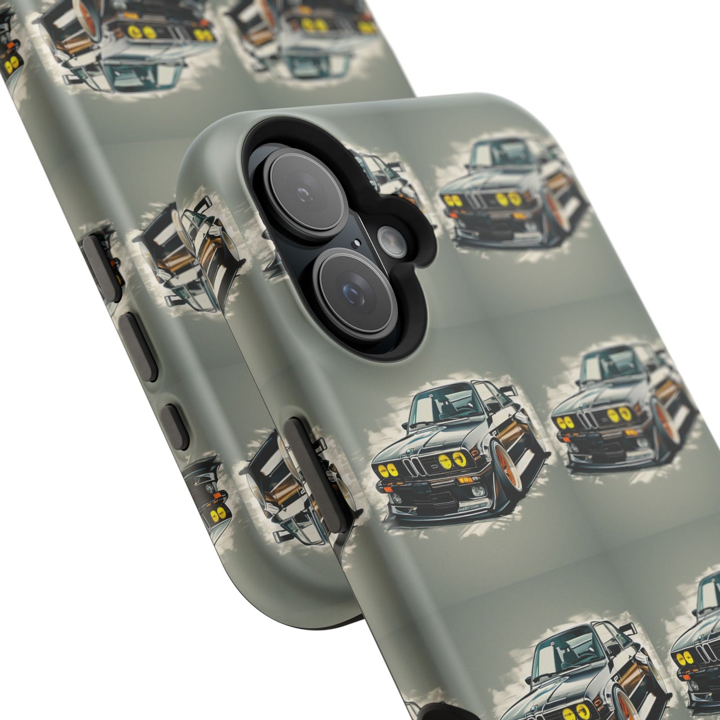 Stylish Car-Themed Magnetic Tough Cases - Perfect for Auto Enthusiasts