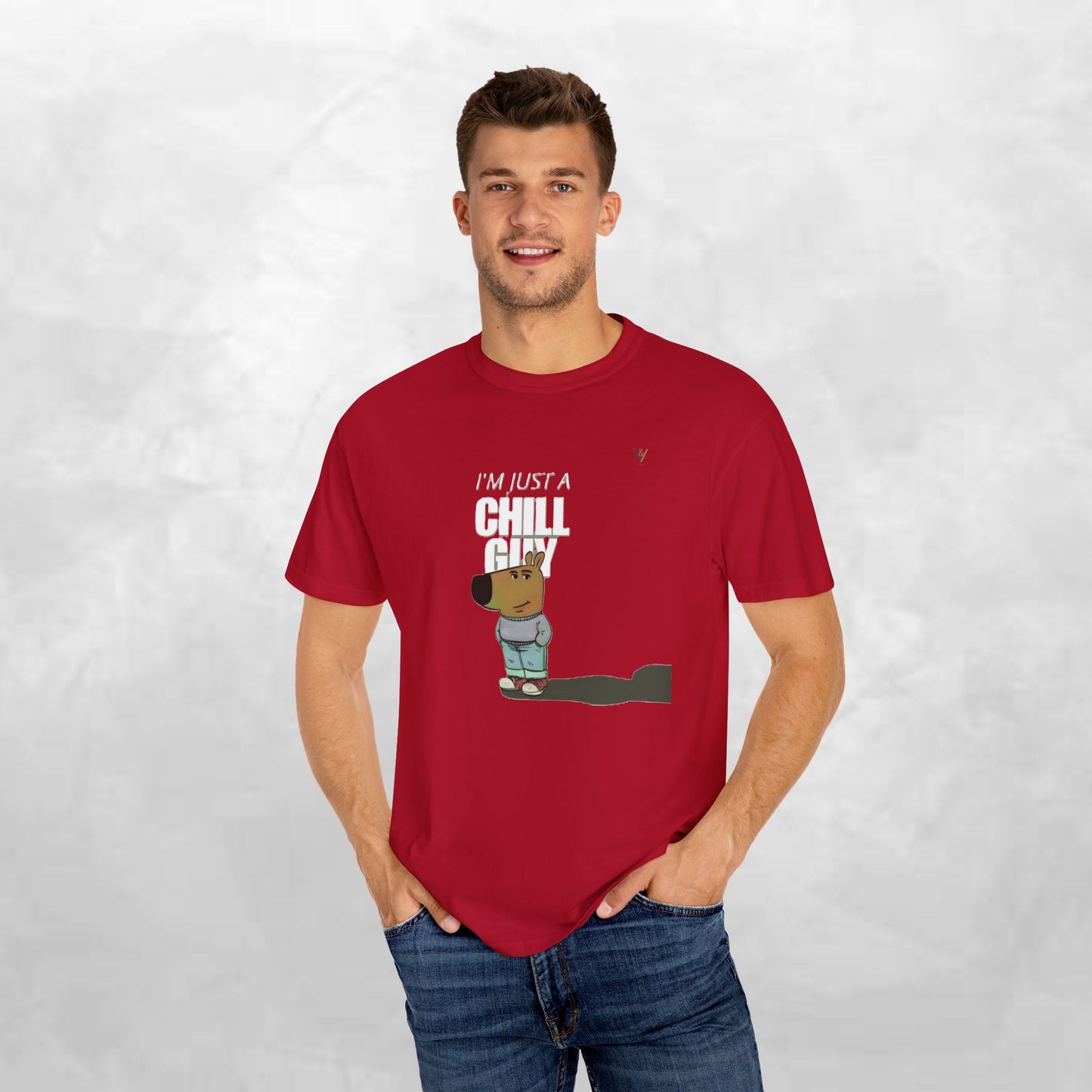 Chill Guy Graphic T-Shirt - Relaxed Unisex Tee for Casual Vibes