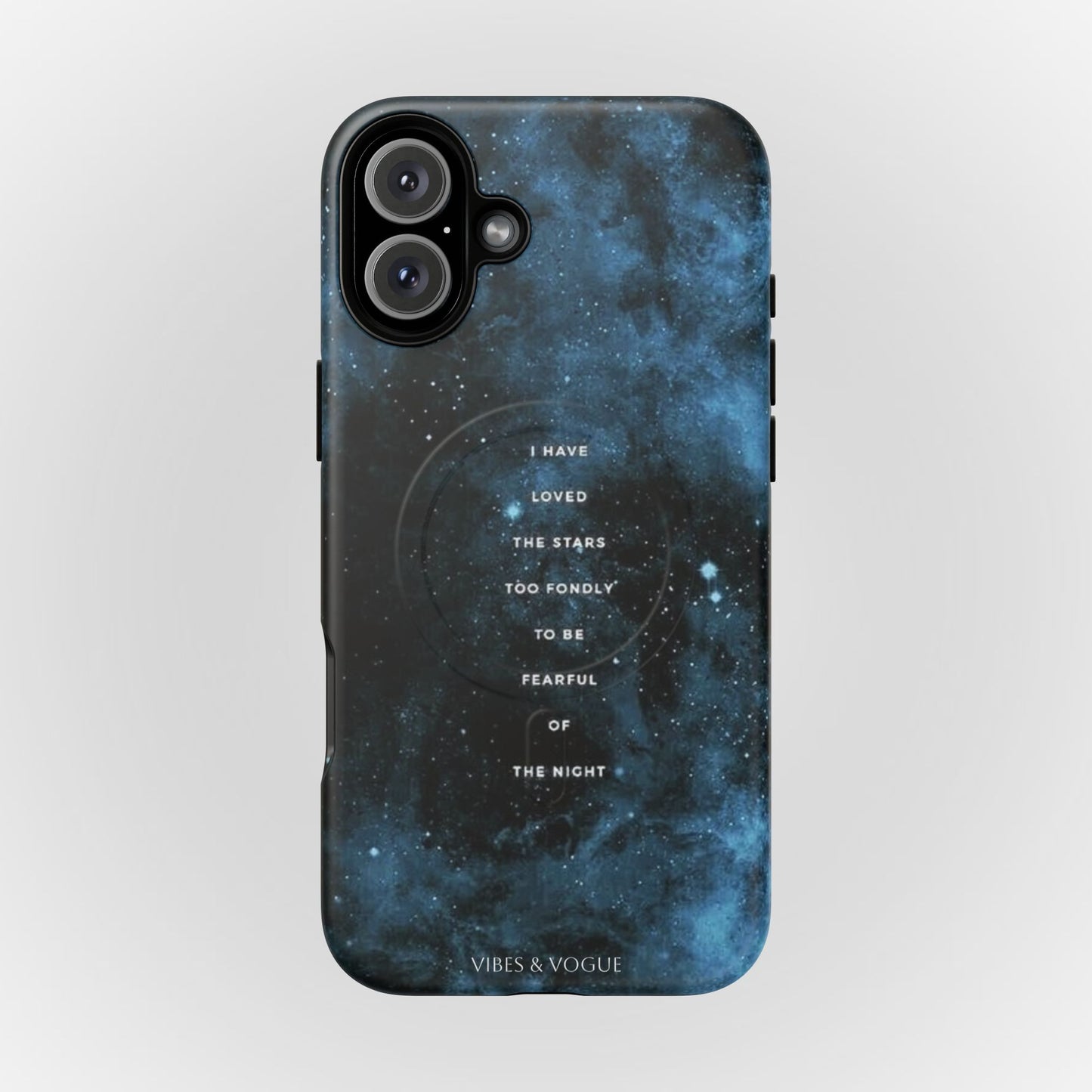 Galaxy-Inspired Tough Magnetic Phone Case - "I Have Loved the Stars"