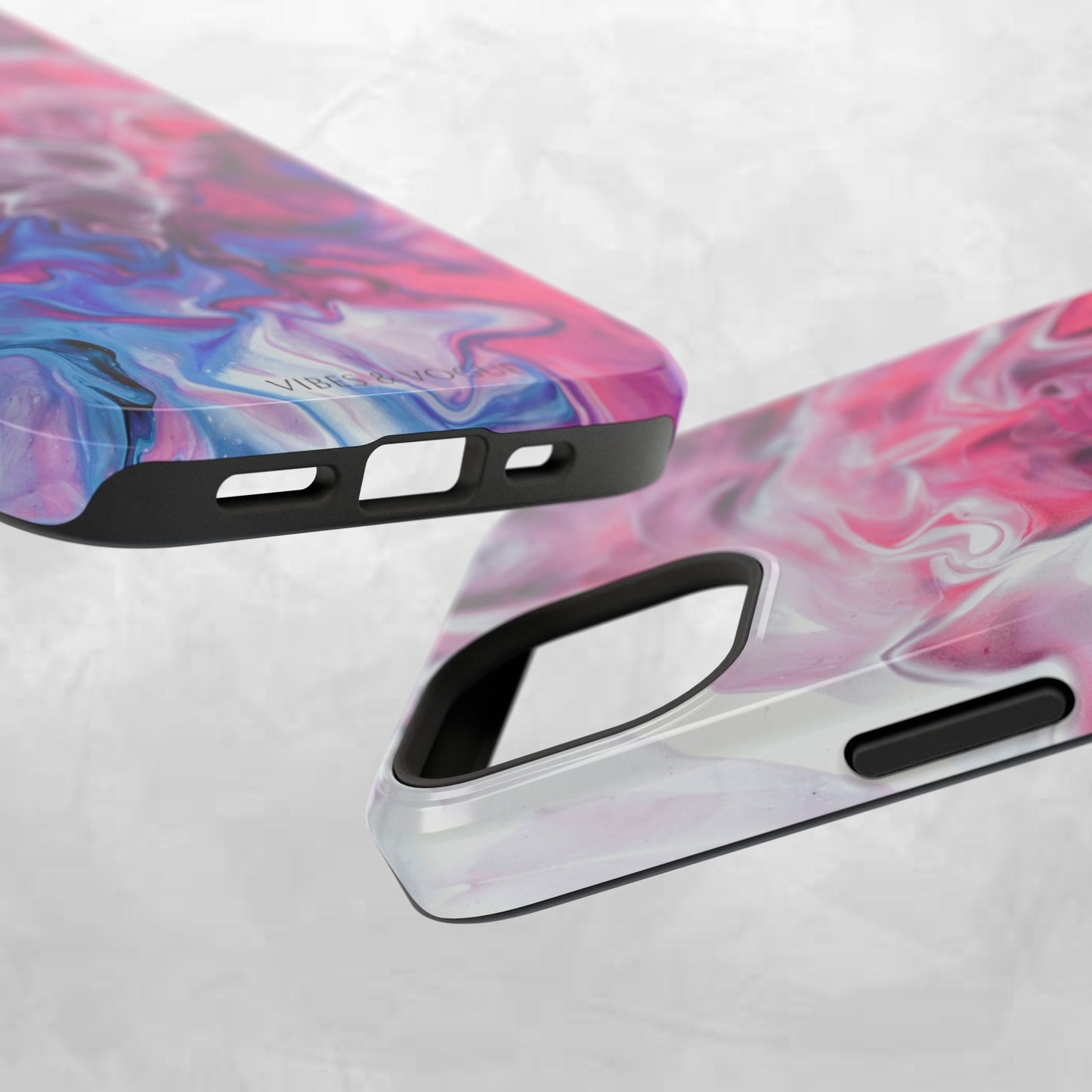 Vibrant Phone Case for Trendsetters | Abstract Marble Design, Impact-Resistant, Stylish Tech Accessory, Perfect Gift