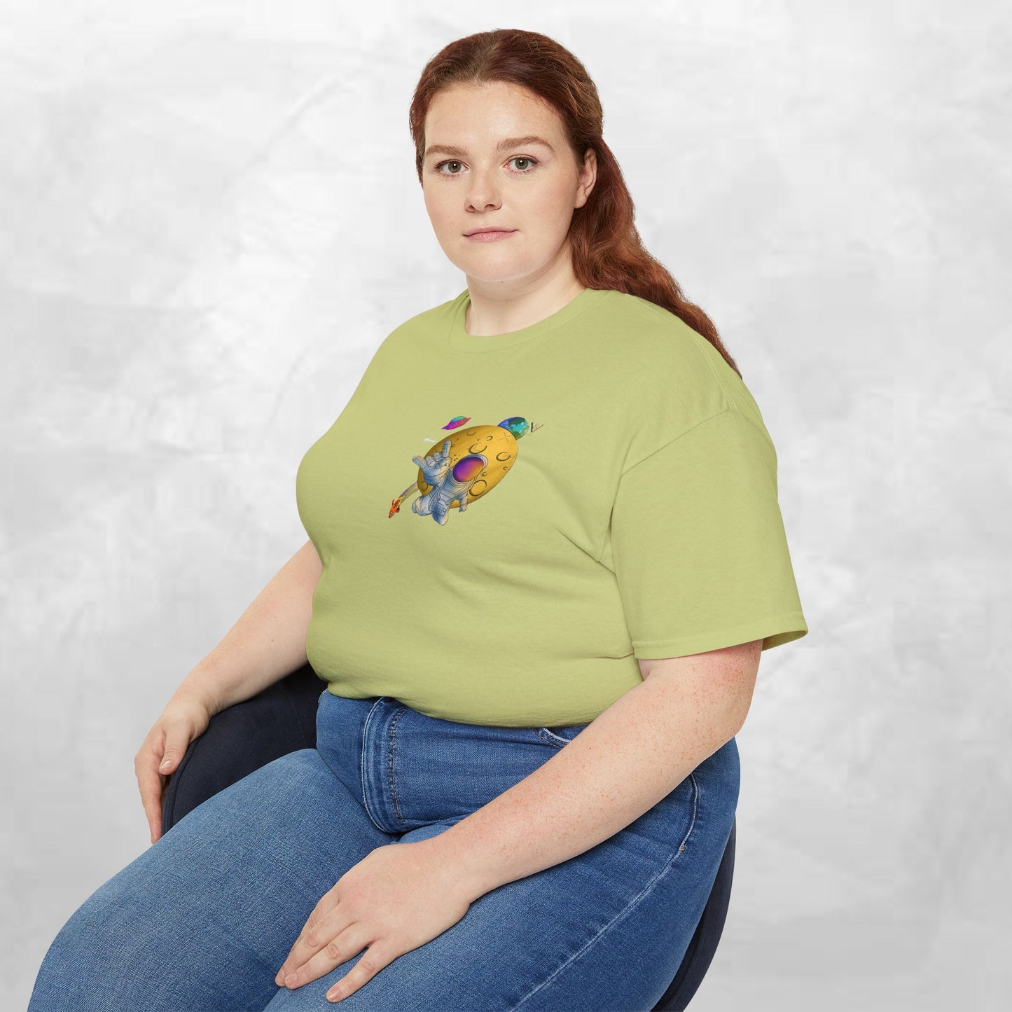 Funny Graphic Tee – "Happy Taco" Design for Food Lovers