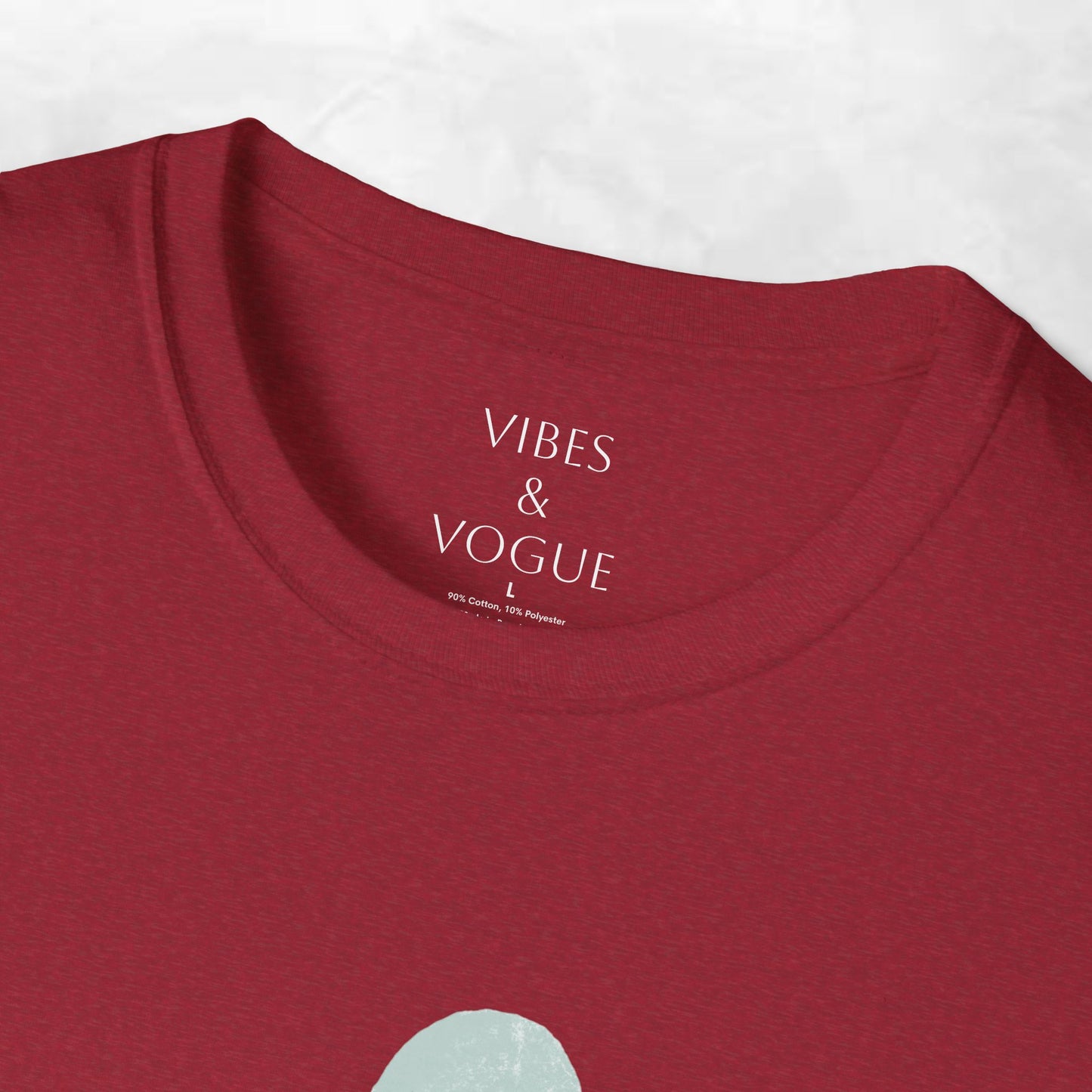 Vibes & Vogue Unisex Softstyle T-Shirt - Trendy Casual Wear for Art Lovers