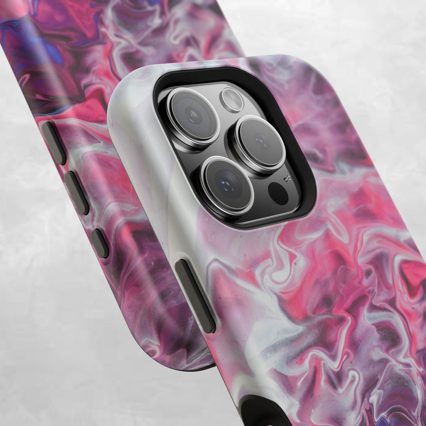 Vibrant Phone Case for Trendsetters | Abstract Marble Design, Impact-Resistant, Stylish Tech Accessory, Perfect Gift