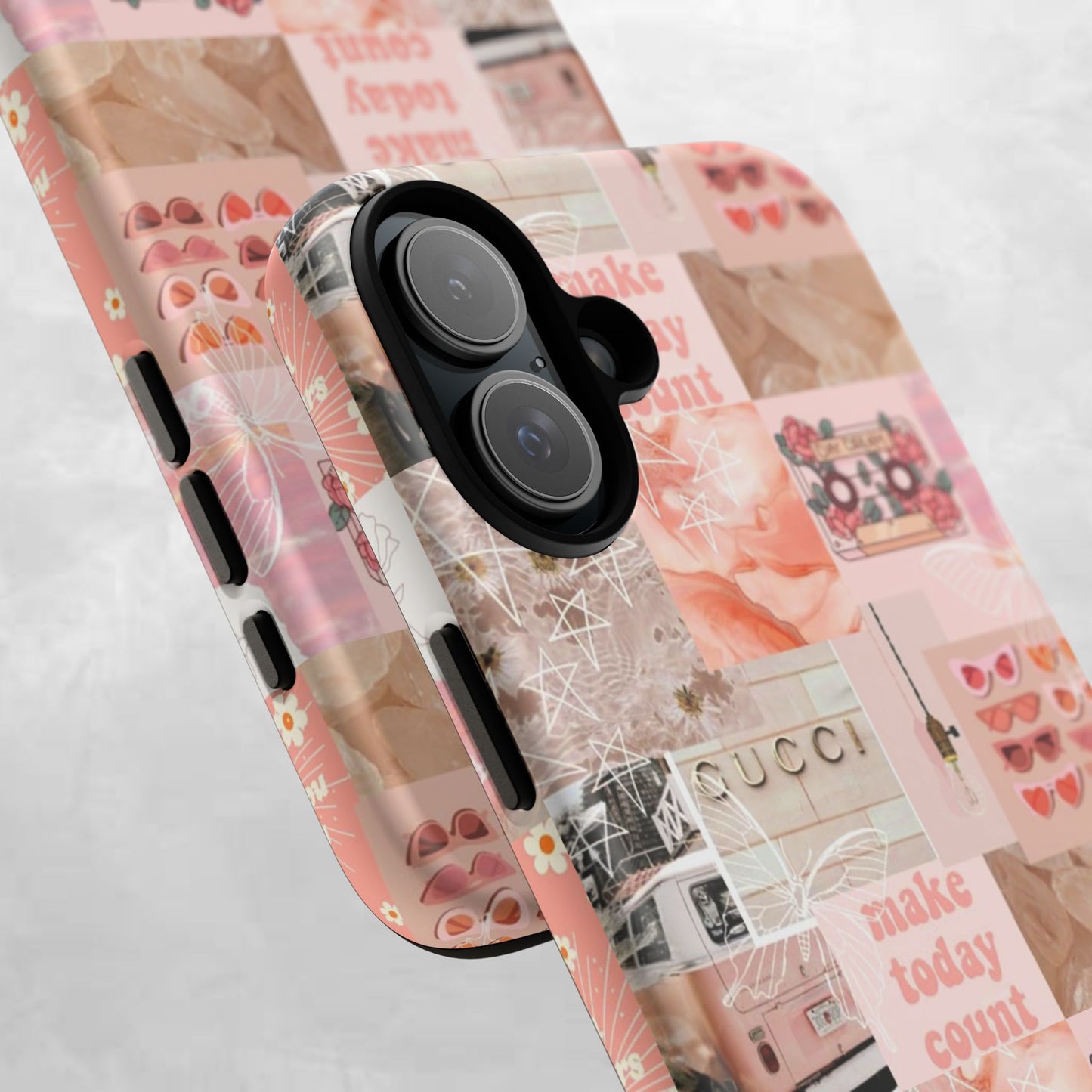 Stylish Phone Case for Trendsetters, Customizable Smartphone Cover, Vibes & Vogue Design, Floral Aesthetic Gift, Unique Tech Accessory