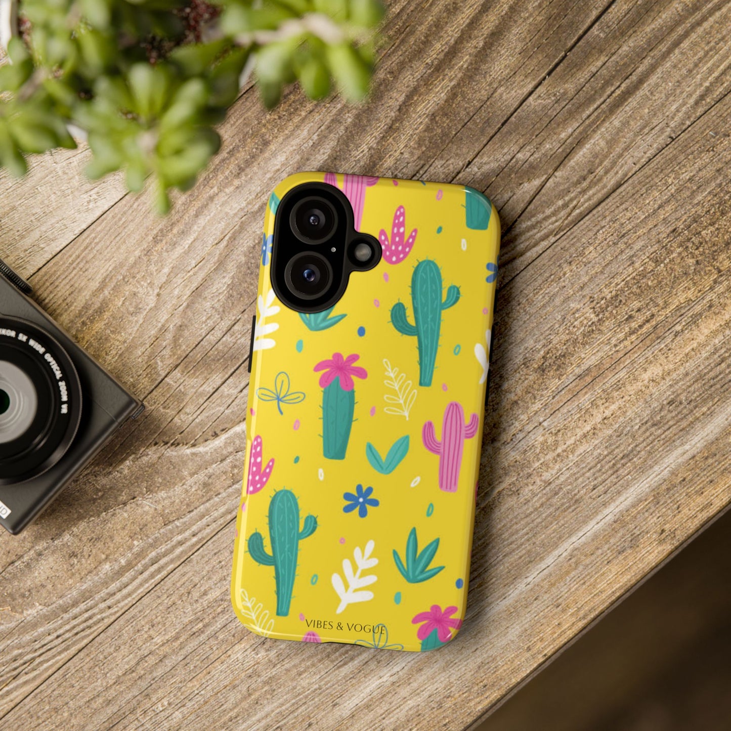 Cactus Phone Case - Tough Cases for Nature Lovers