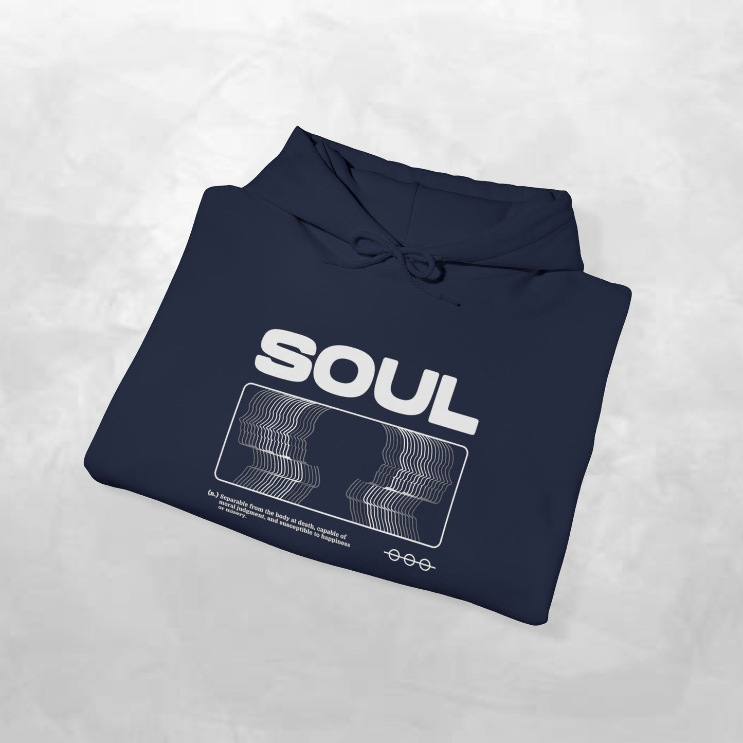 Soul Graphic Hoodie — Retro VHS Silhouette Streetwear