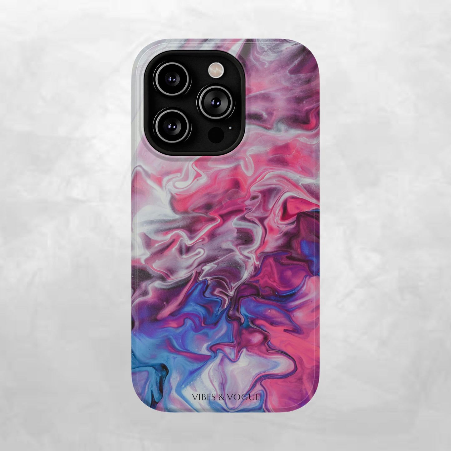 Vibrant Phone Case for Trendsetters | Abstract Marble Design, Impact-Resistant, Stylish Tech Accessory, Perfect Gift