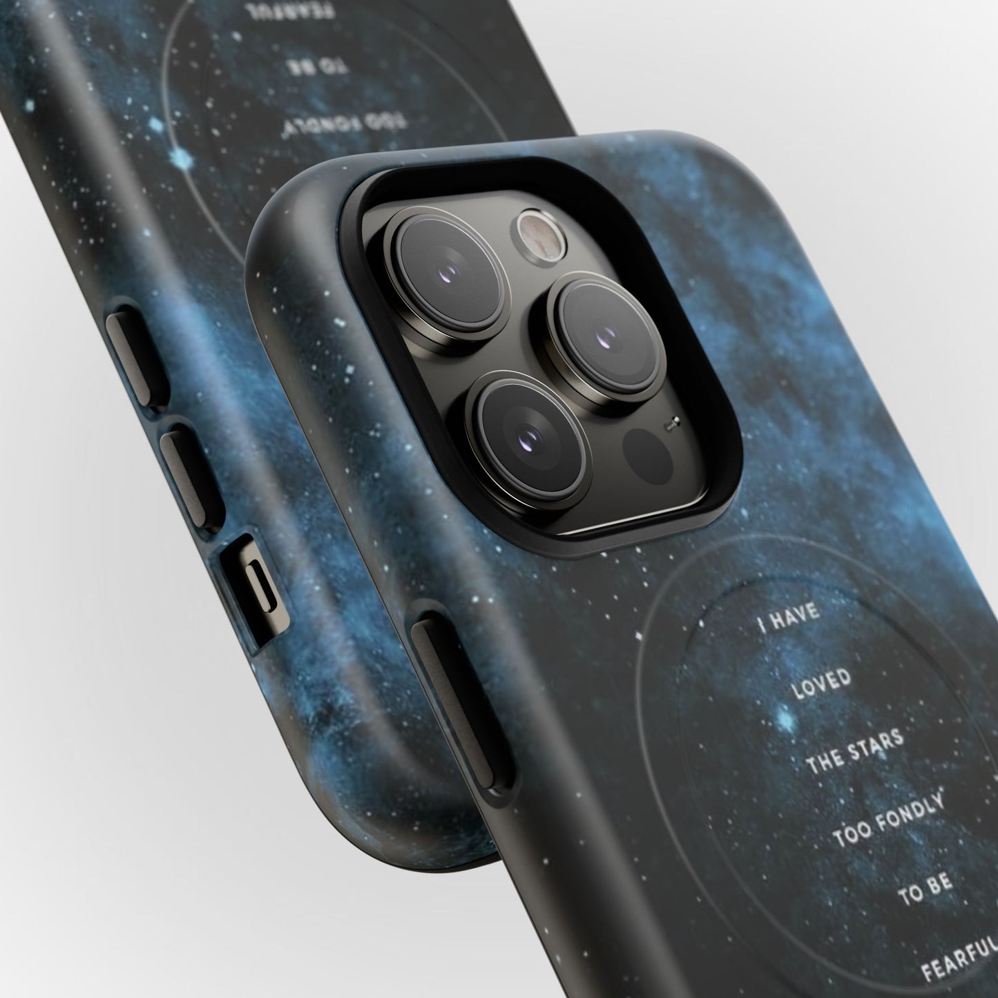 Galaxy-Inspired Tough Magnetic Phone Case - "I Have Loved the Stars"