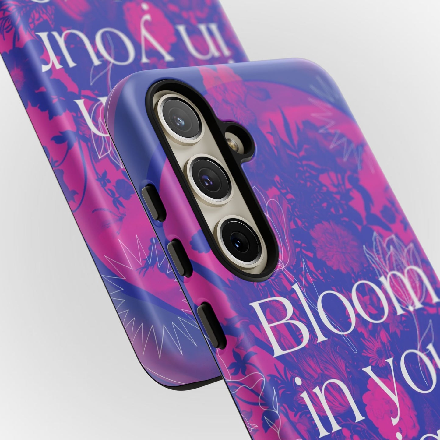 Bloom in Your Unique Way Phone Case - Tough and Stylish Design
