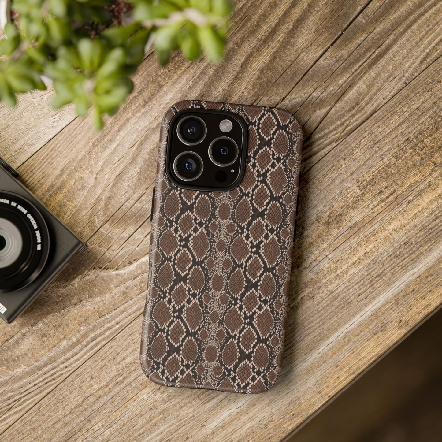 Stylish Python-Patterned Phone Case | Tough Cases