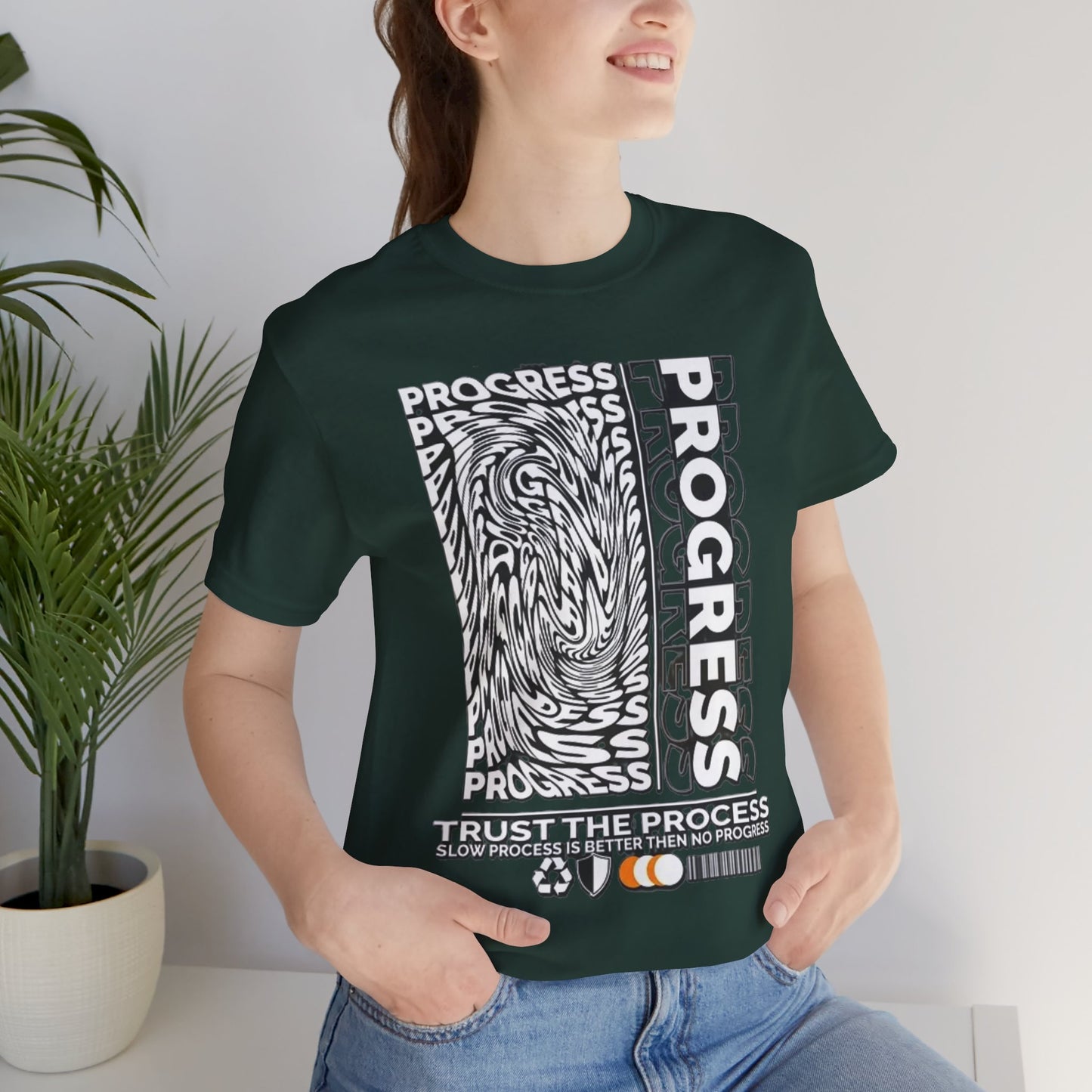 Trust the Process Graphic Tee, Motivational Shirt, Fitness Apparel, Gift for Athletes, Casual Wear, Inspirational Fashion