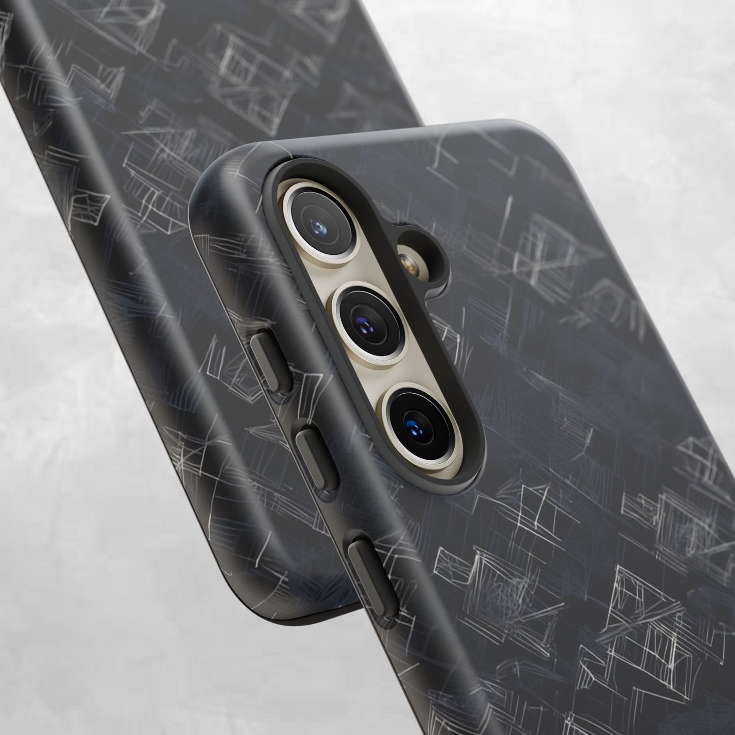 Tough Cases: Modern Geometric Phone Case - Durable, Stylish Protection