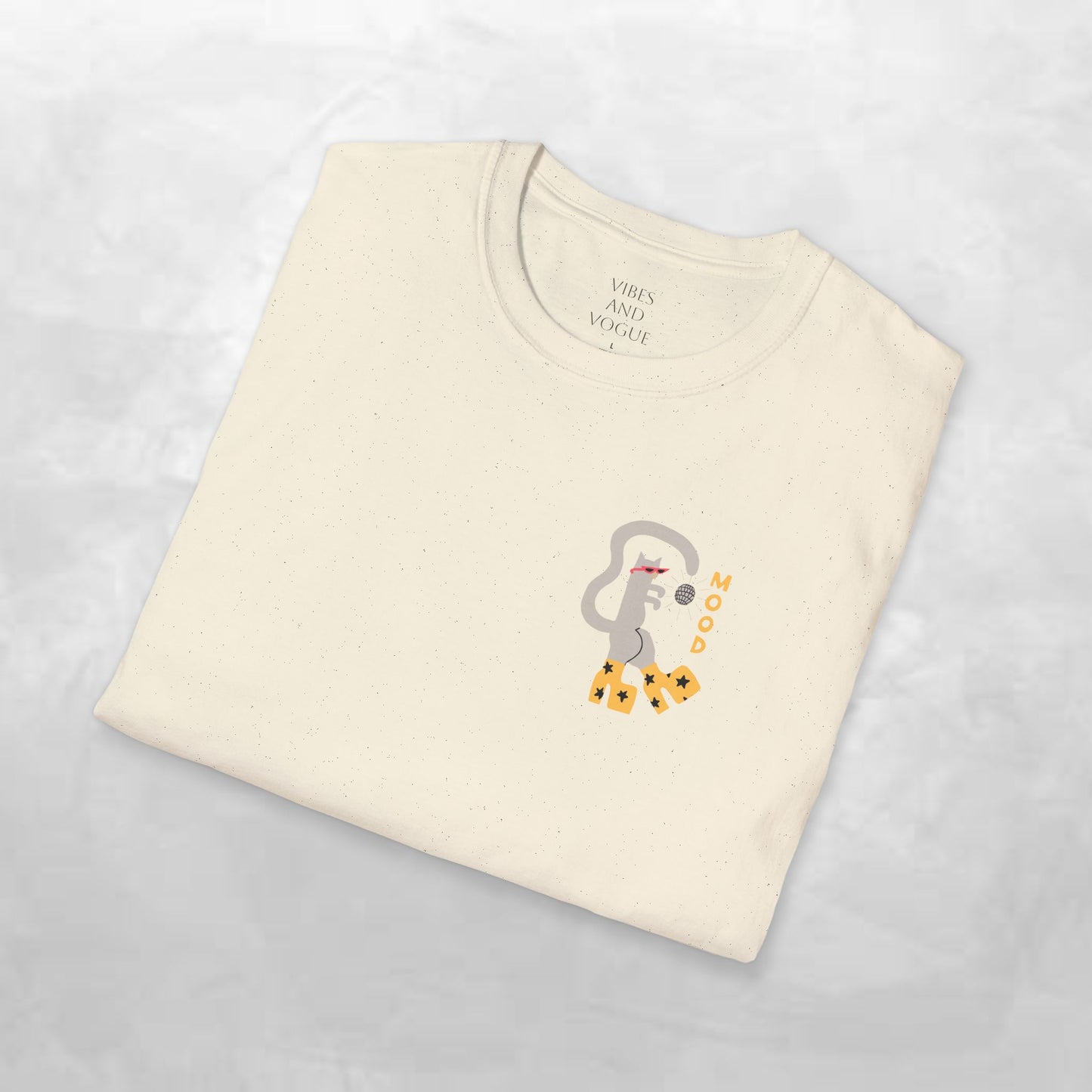 Ghost & Sunflowers T-Shirt — Cute Minimal Halloween Tee