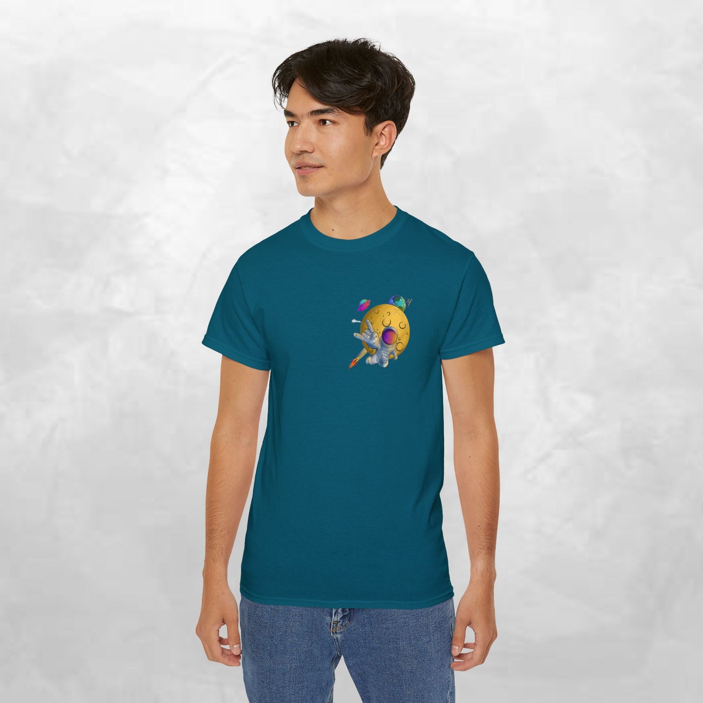 Funny Graphic Tee – "Happy Taco" Design for Food Lovers