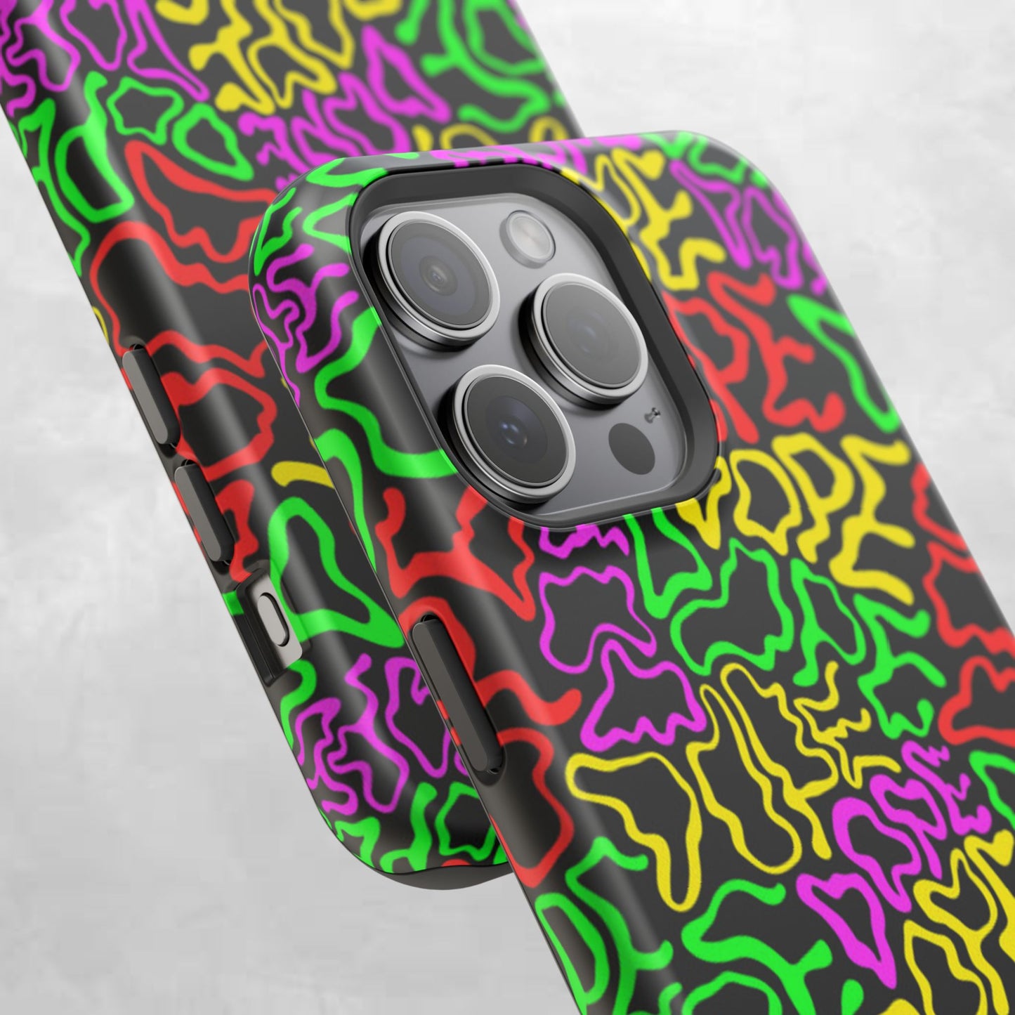 Colorful Magnetic Phone Cases, Funky Case for Teens, Cool Phone Accessories, Unique Gift for Friends, Vibrant Tough Cases, Phone Protection