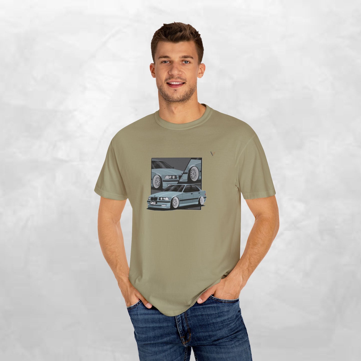 Retro Car Graphic T-Shirt, Cool Car Tee, Vintage Auto Apparel, Unisex Casual Shirt, Gift for Car Lovers, Automotive Fashion