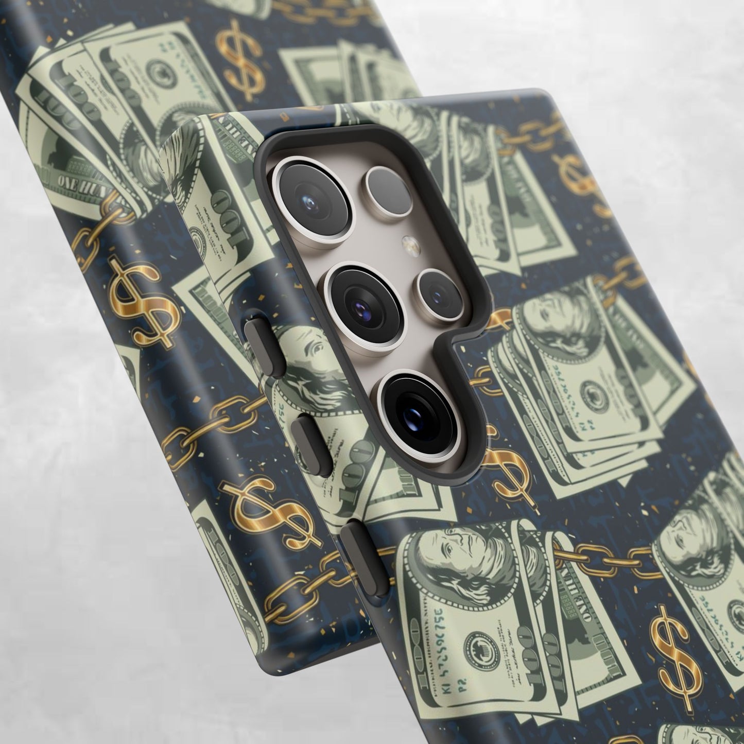 Money Motivation Phone Case, Tough Cases for iPhone, Money Design Phone Accessory, Trendy Tech Gifts, Unique Phone Cover