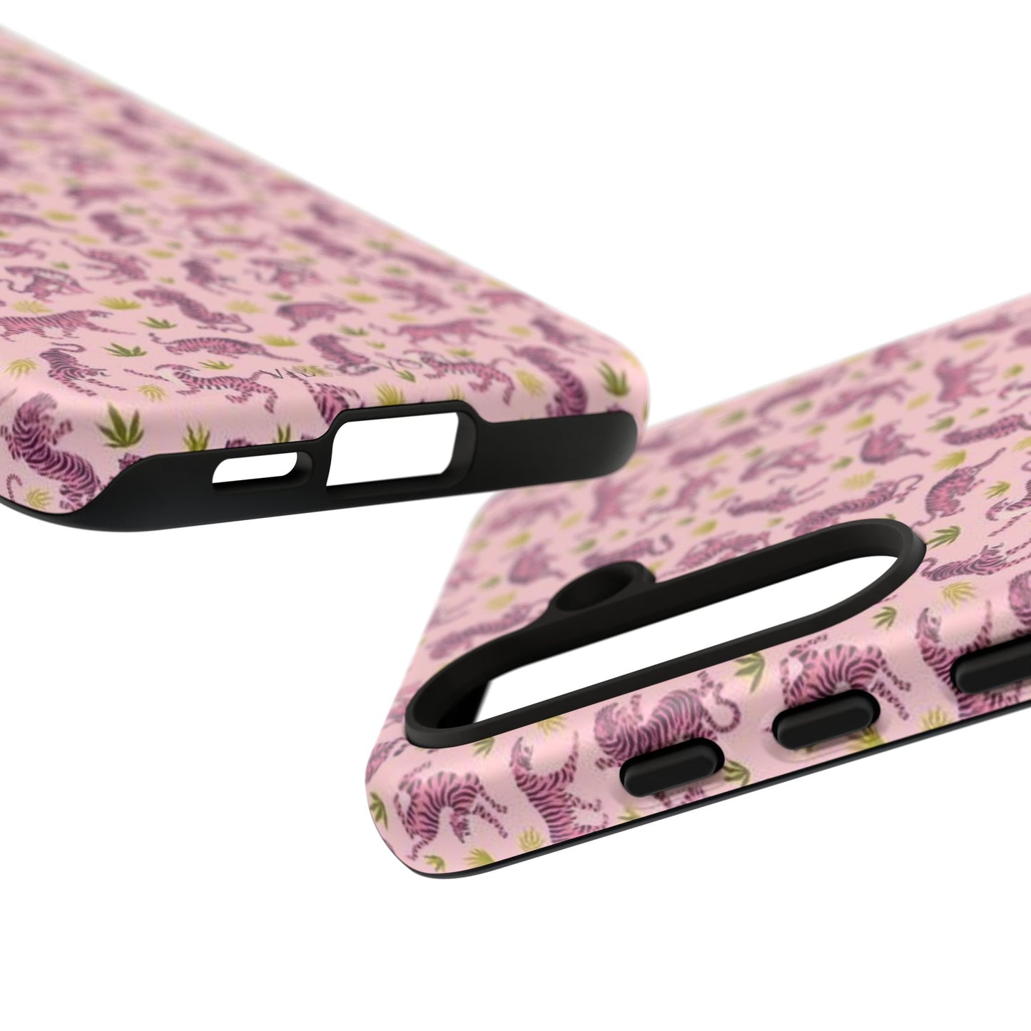 Pink Tiger Pattern Phone Case - Tough Cases