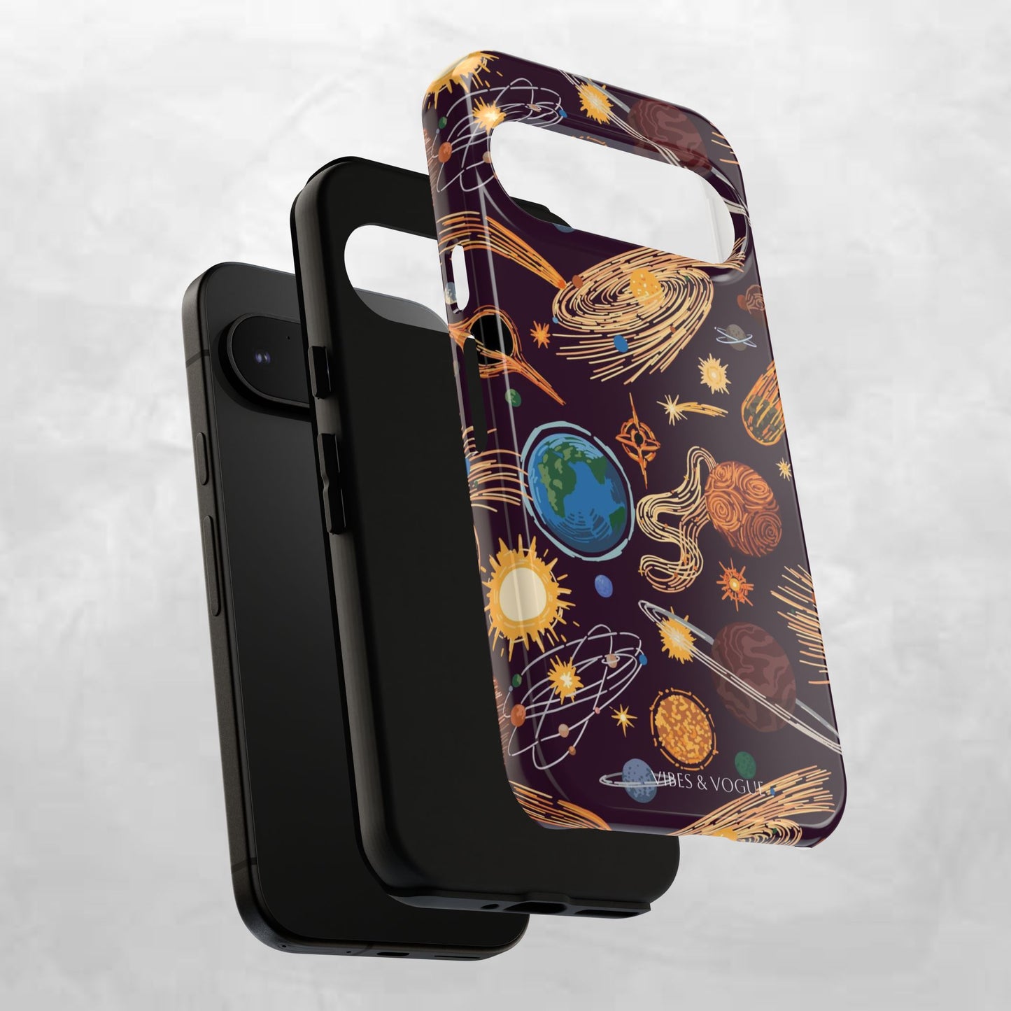 Space-Themed Phone Case - Cosmic Galaxy Design, Durable Protective Cover, Unique Gift, Celestial Lover's Accessory