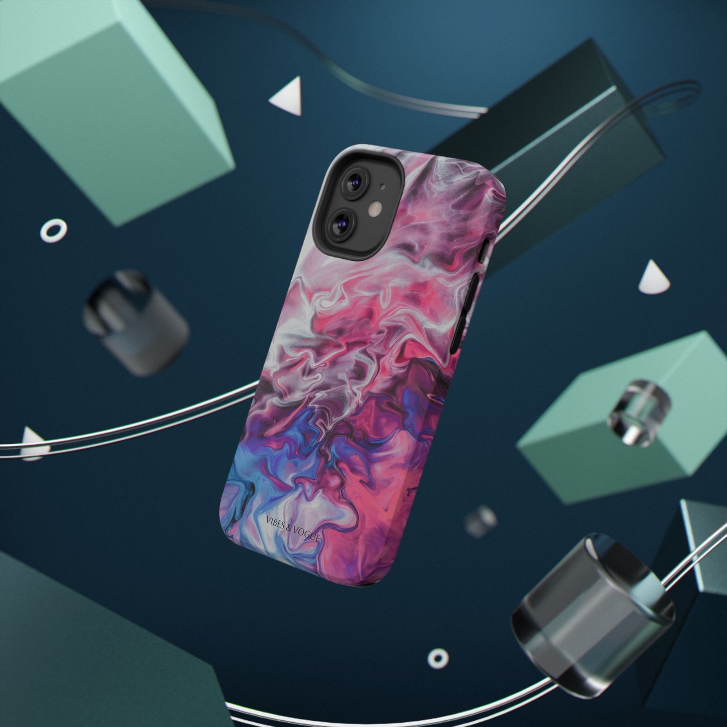 Vibrant Phone Case for Trendsetters | Abstract Marble Design, Impact-Resistant, Stylish Tech Accessory, Perfect Gift