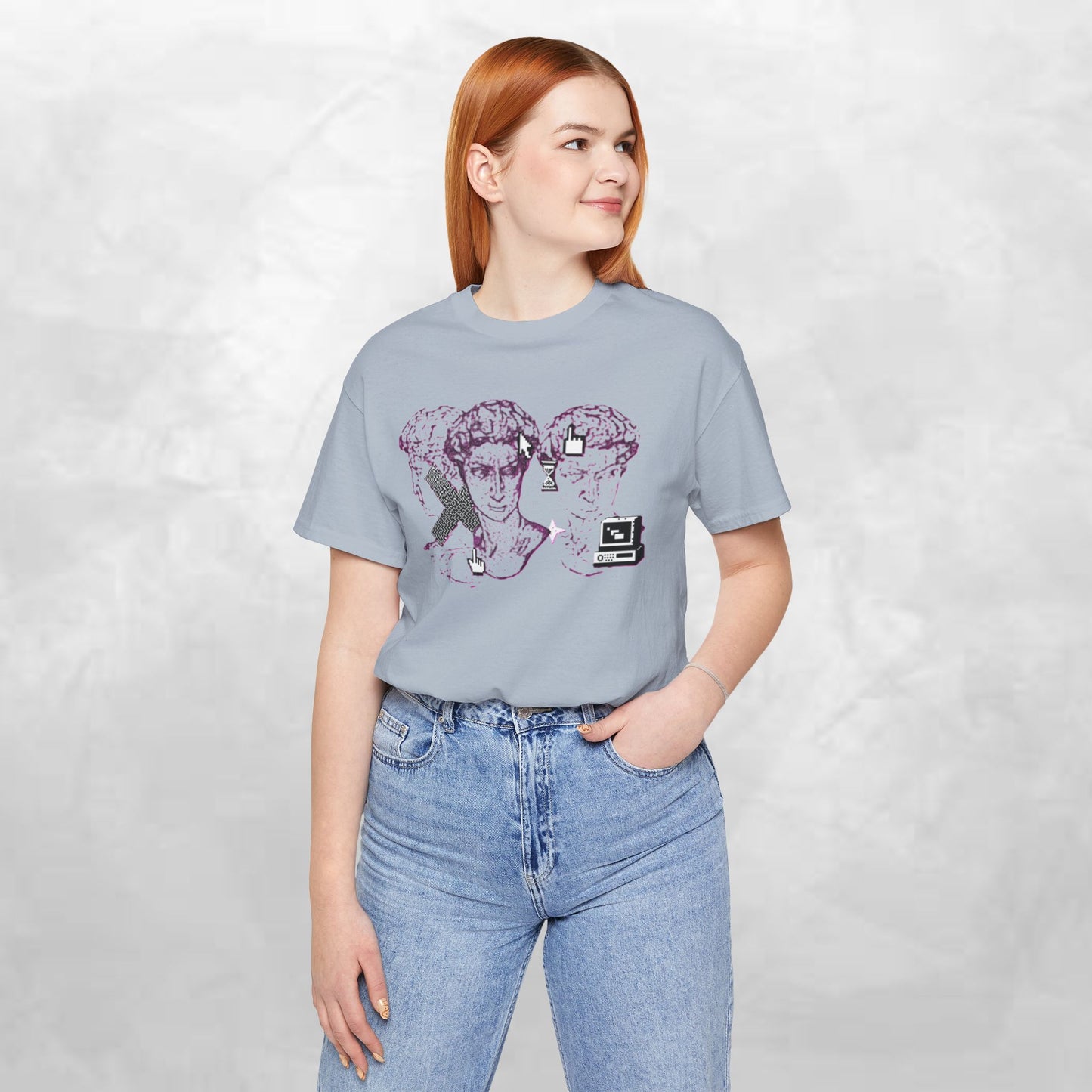 Artistic Brain Design Unisex Tee, Graphic T-Shirt, Casual Wear, Gift for Artists, Creative Apparel, Unique Fashion Statement