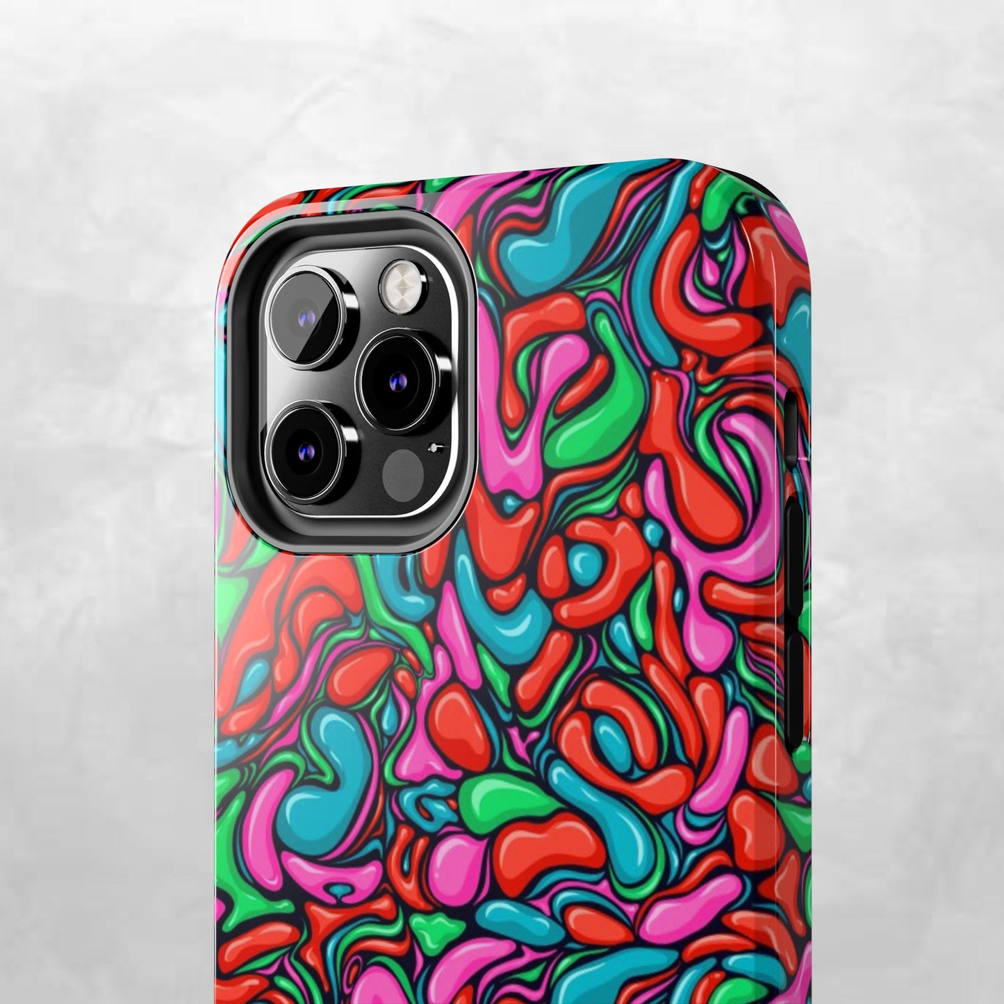 Vibrant Tough Phone Cases - Colorful Abstract Designs for Teens & Adults, Perfect Gift for Birthdays, Holidays, & Everyday Use