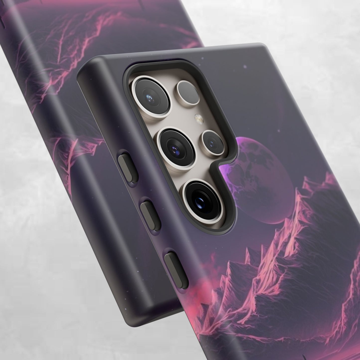 Futuristic Phone Case, Galaxy Aesthetic, Cosmic Art, Stylish Protection, Gifts for Tech Lovers