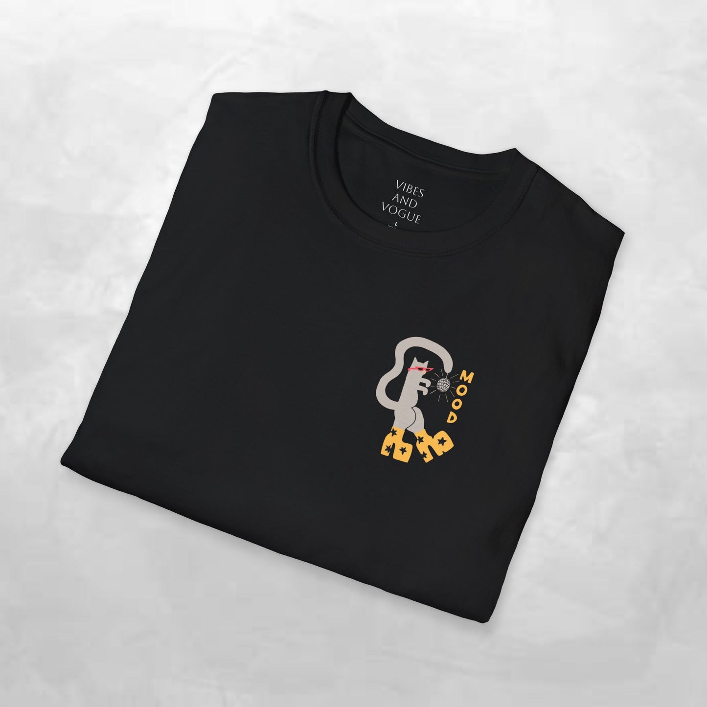 Ghost & Sunflowers T-Shirt — Cute Minimal Halloween Tee