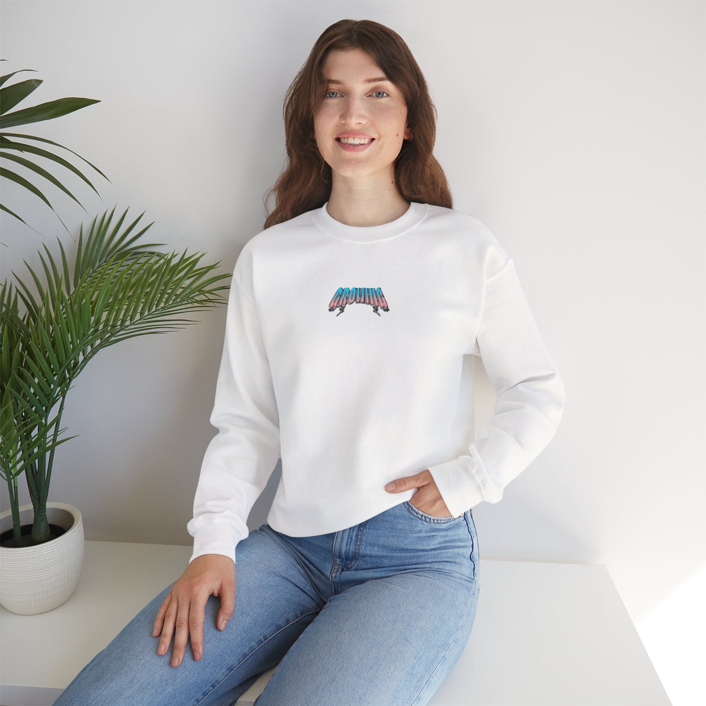 Minimalist Unisex Heavy Blend™ Crewneck Sweatshirt | Cozy Everyday Wear