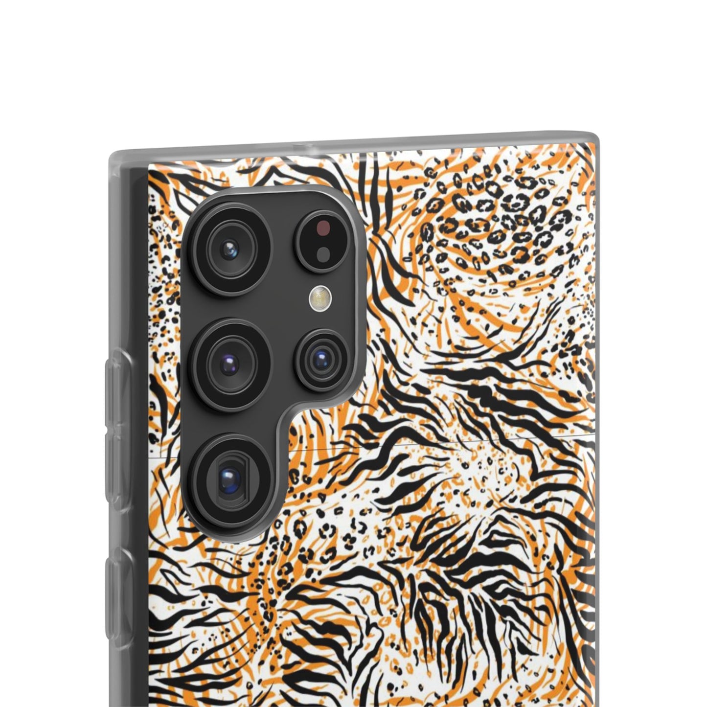 Wild Animal Print Flexi Case for iPhone - Fierce & Trendy Design