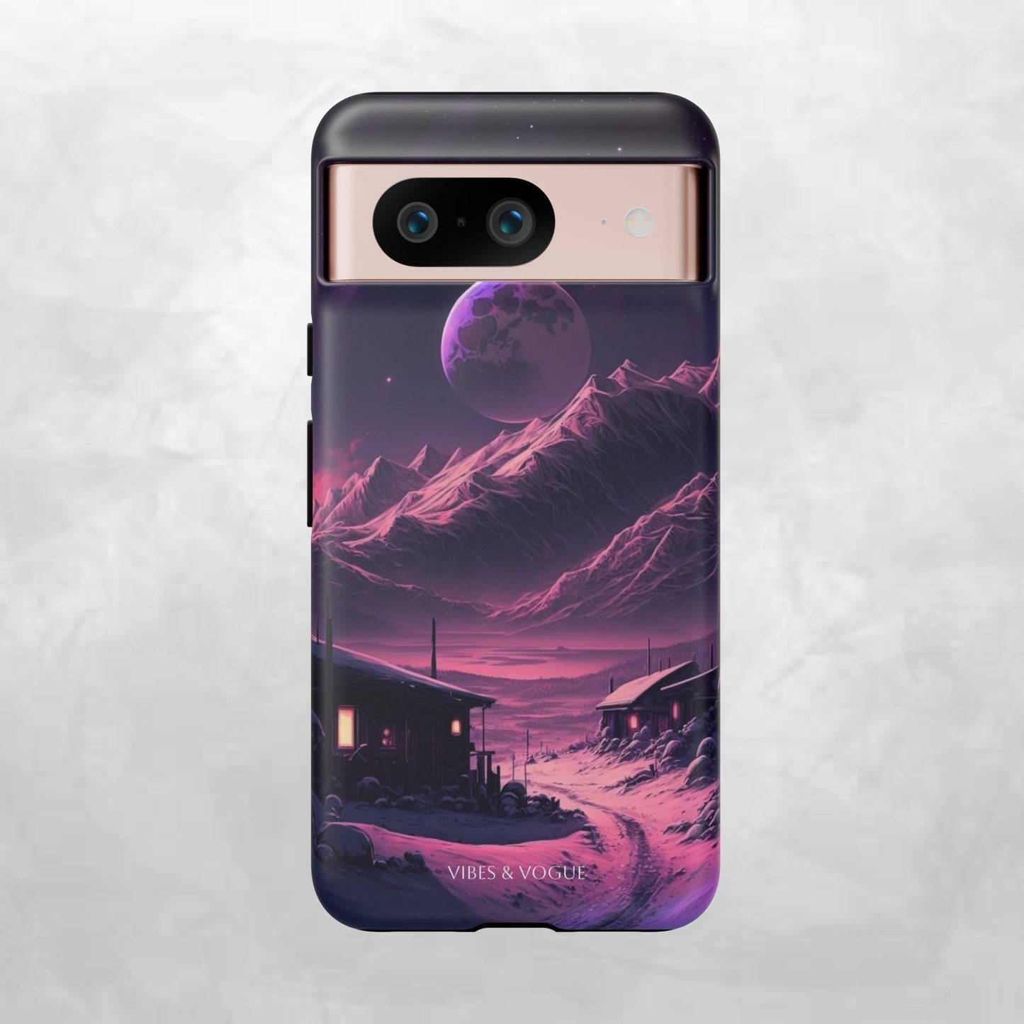 Futuristic Phone Case, Galaxy Aesthetic, Cosmic Art, Stylish Protection, Gifts for Tech Lovers