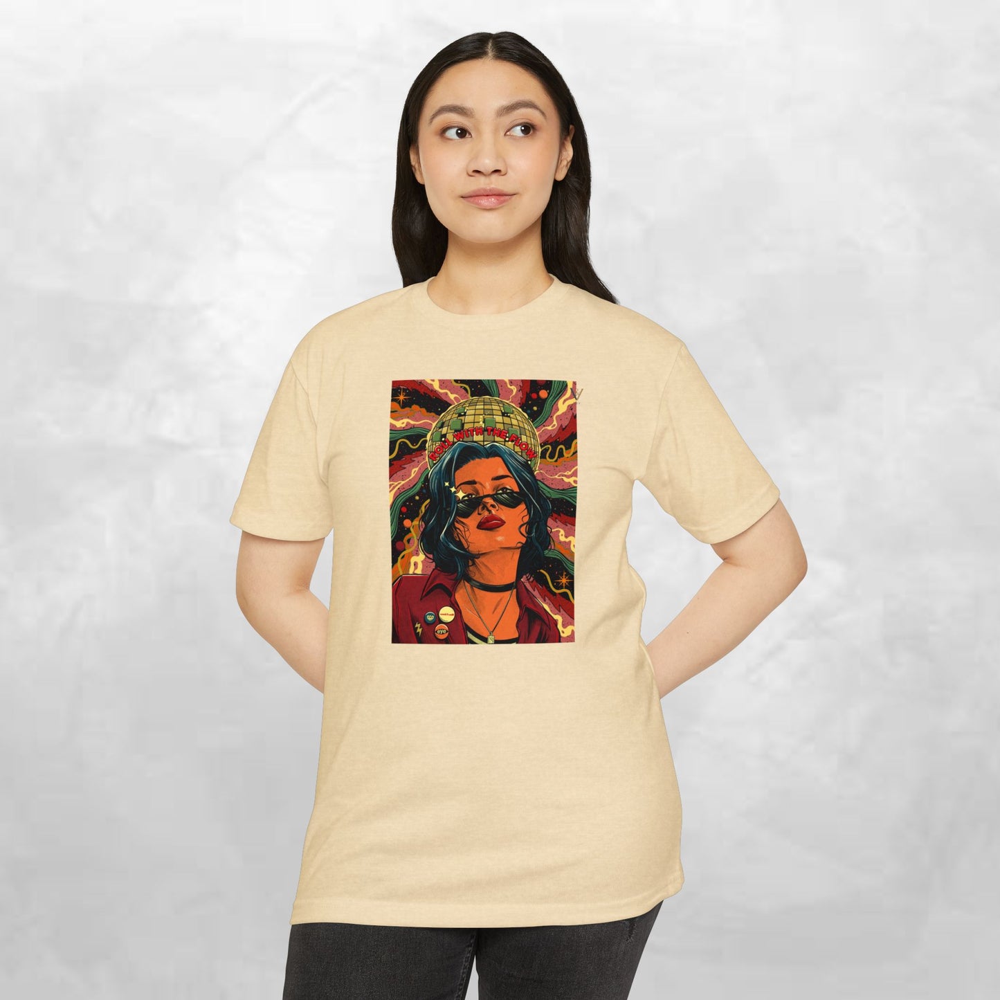 Bohemian Graphic T-Shirt - Vibrant Art Tee for Creative Souls