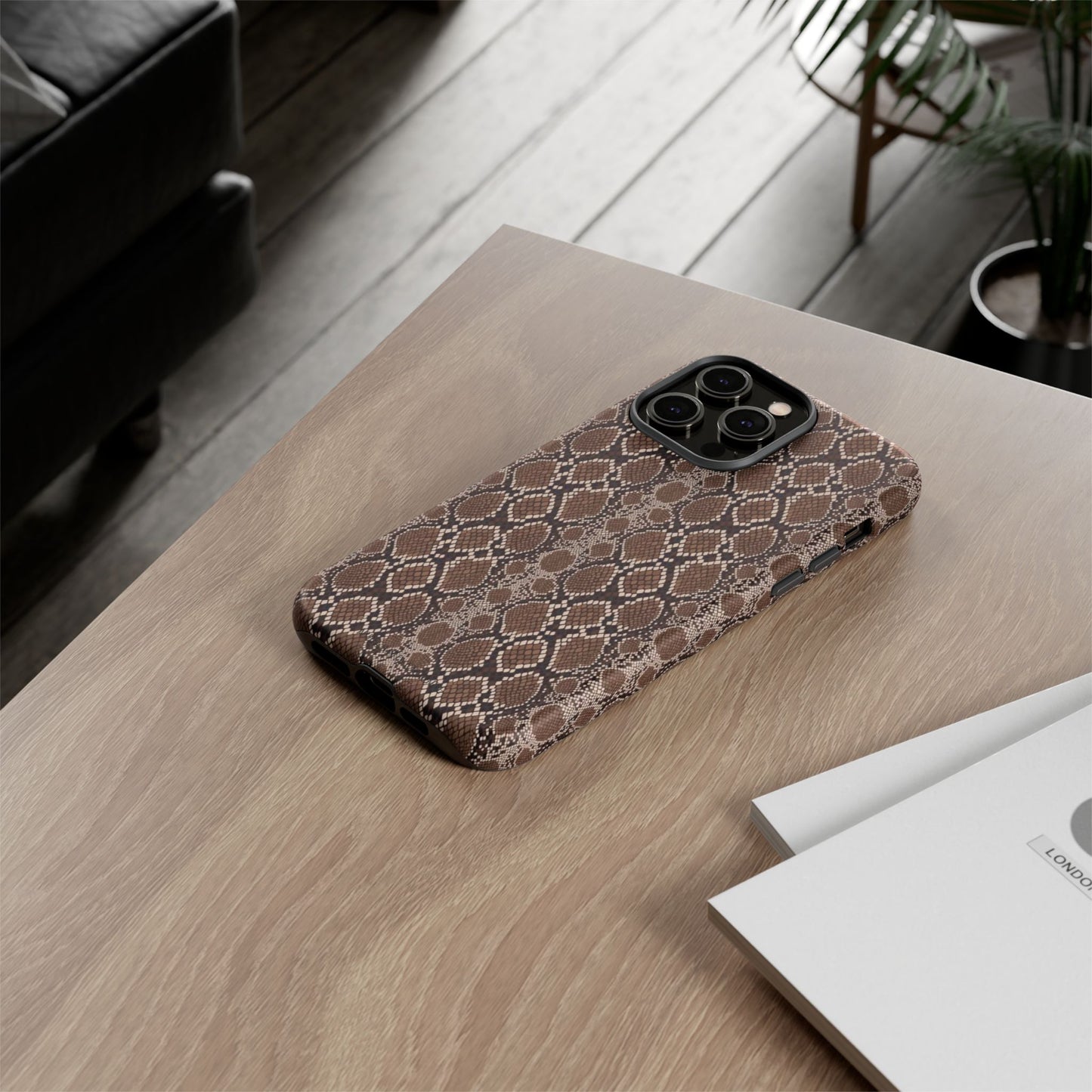 Stylish Python-Patterned Phone Case | Tough Cases