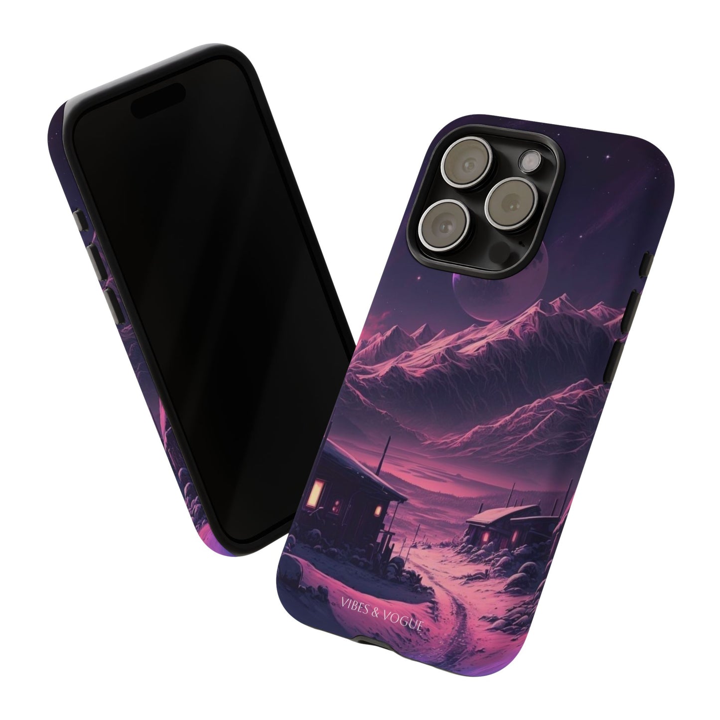 Futuristic Phone Case, Galaxy Aesthetic, Cosmic Art, Stylish Protection, Gifts for Tech Lovers