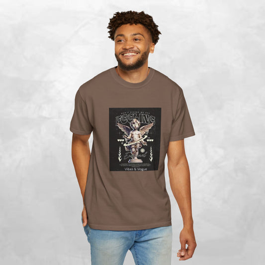 Vintage-Inspired Angel Graphic T-Shirt - Perfect for Casual Wear, Gift for Music Lovers, Cute Outfit Idea, Retro Design, Cozy Everyday Tee