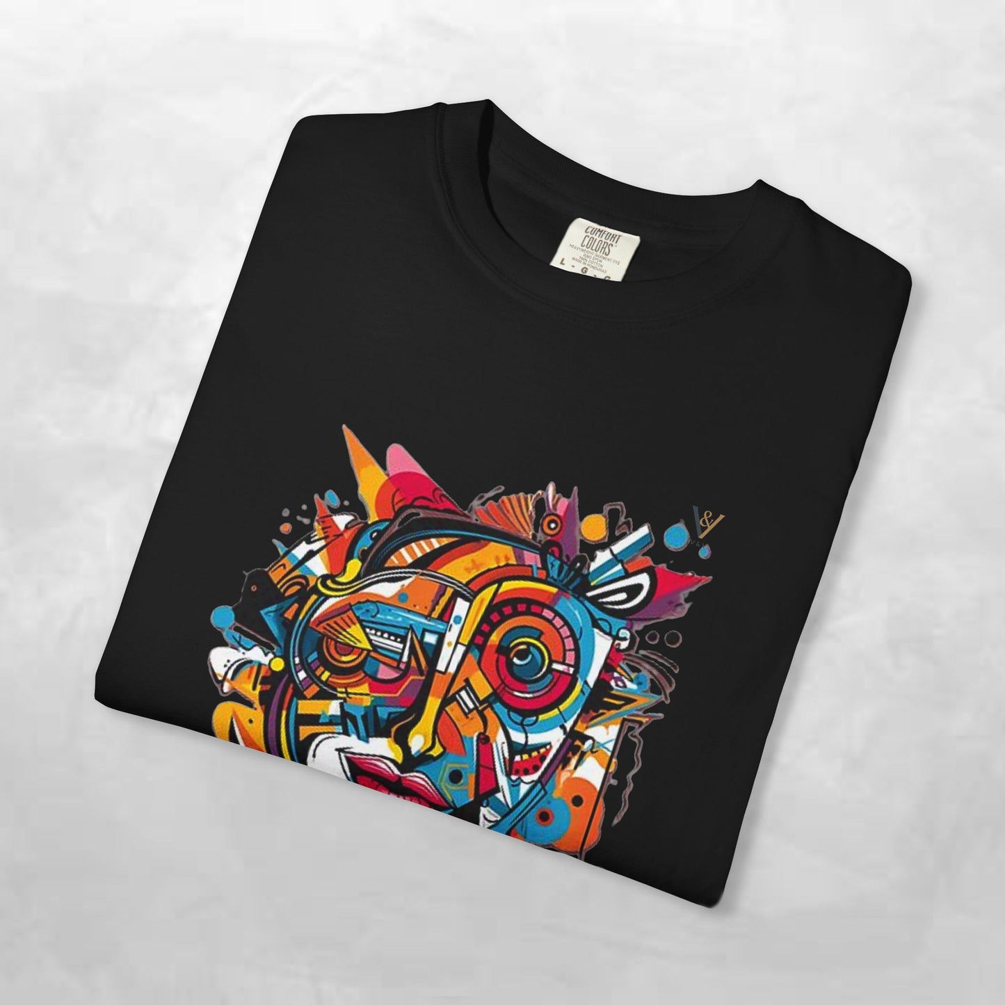 Vibrant Abstract Art Unisex T-Shirt - Casual Wear for Art Lovers