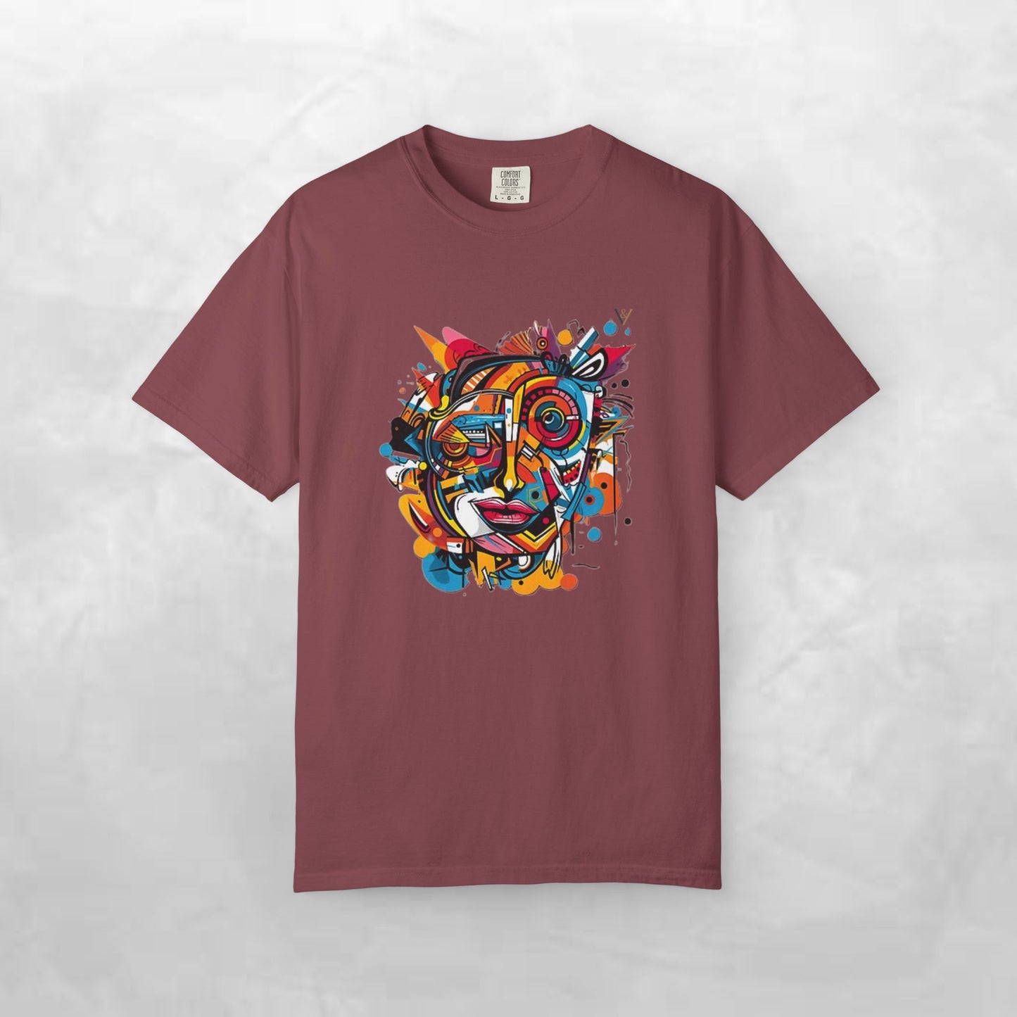 Vibrant Abstract Art Unisex T-Shirt - Casual Wear for Art Lovers