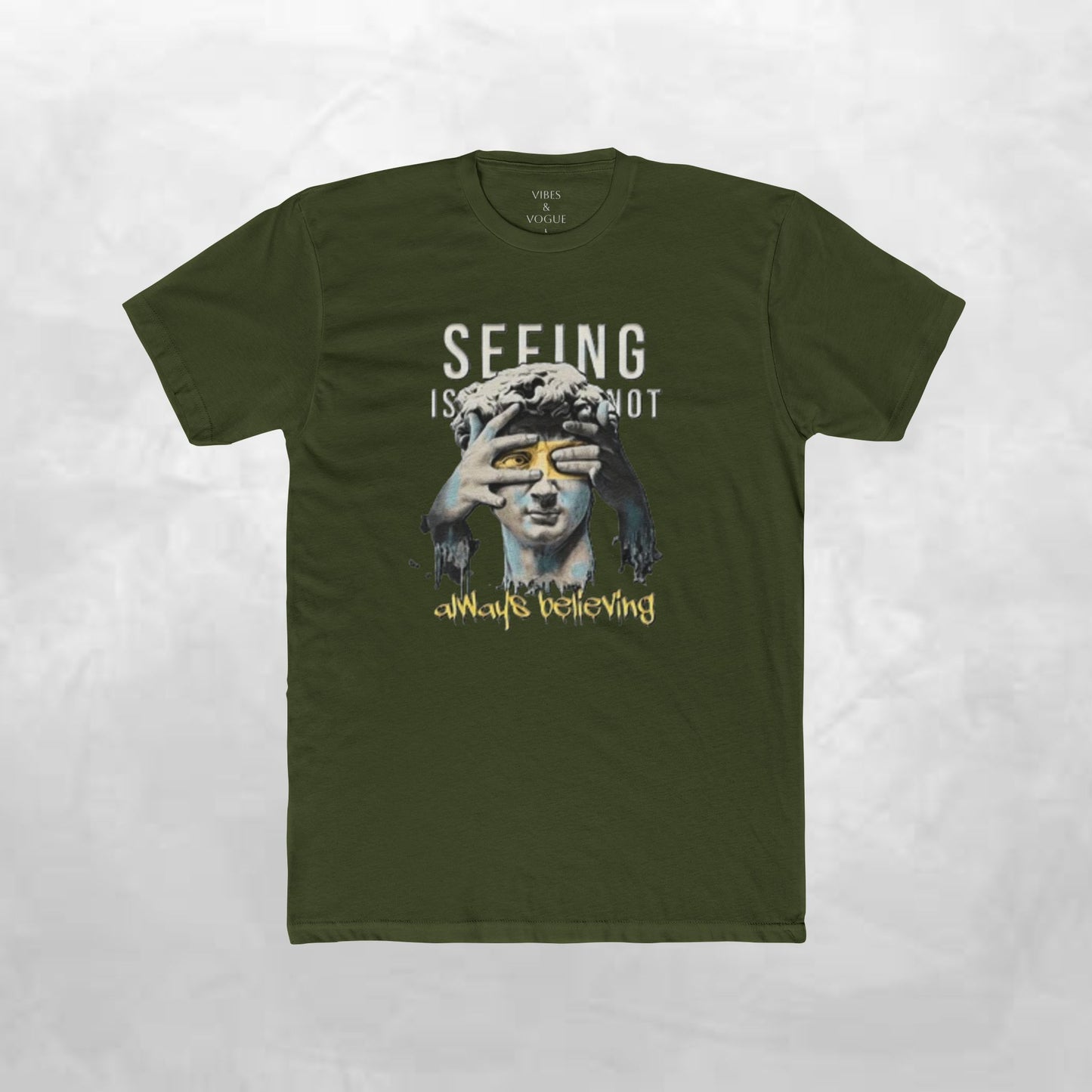 Artistic Unisex Crew Tee - Perfect for Gift Giving, Summer Events, Everyday Wear, and Spiritual Seekers, Vintage Vibe, Museum Inspired