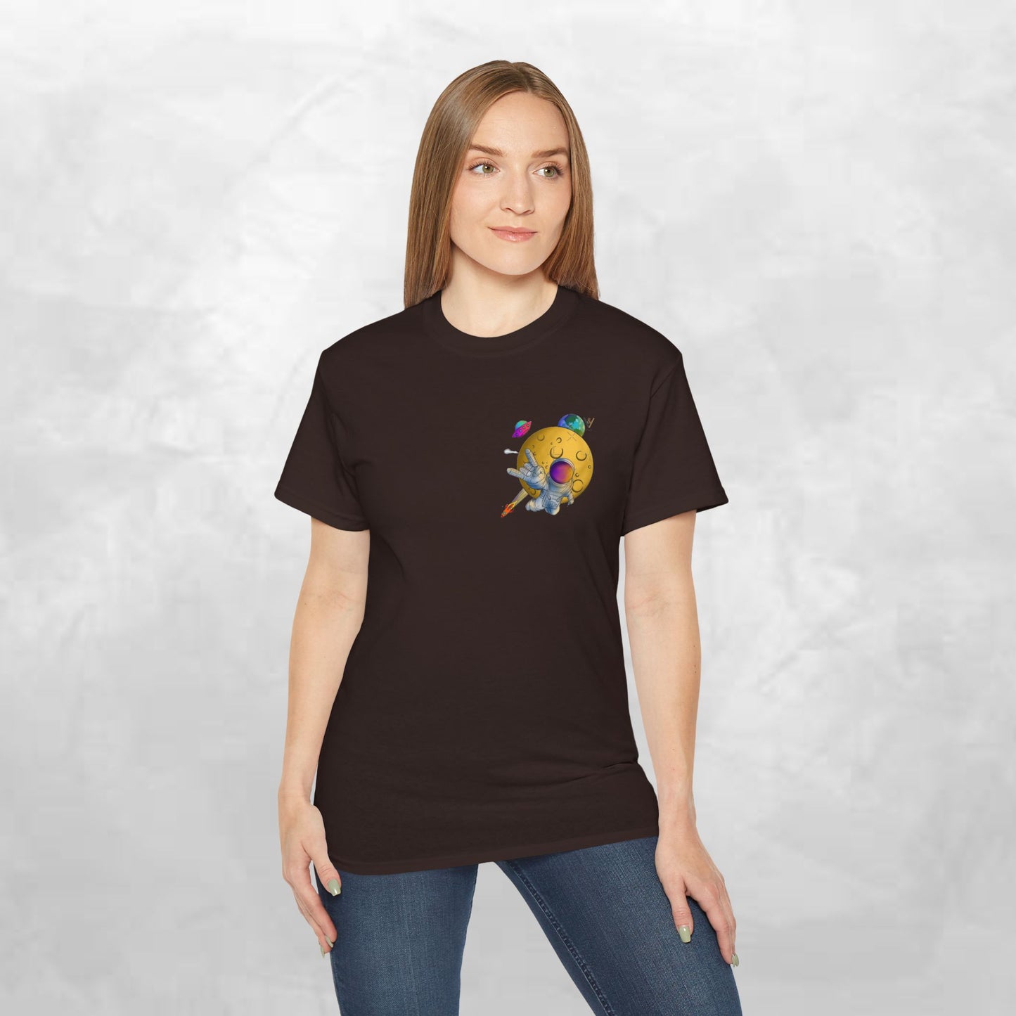 Funny Graphic Tee – "Happy Taco" Design for Food Lovers