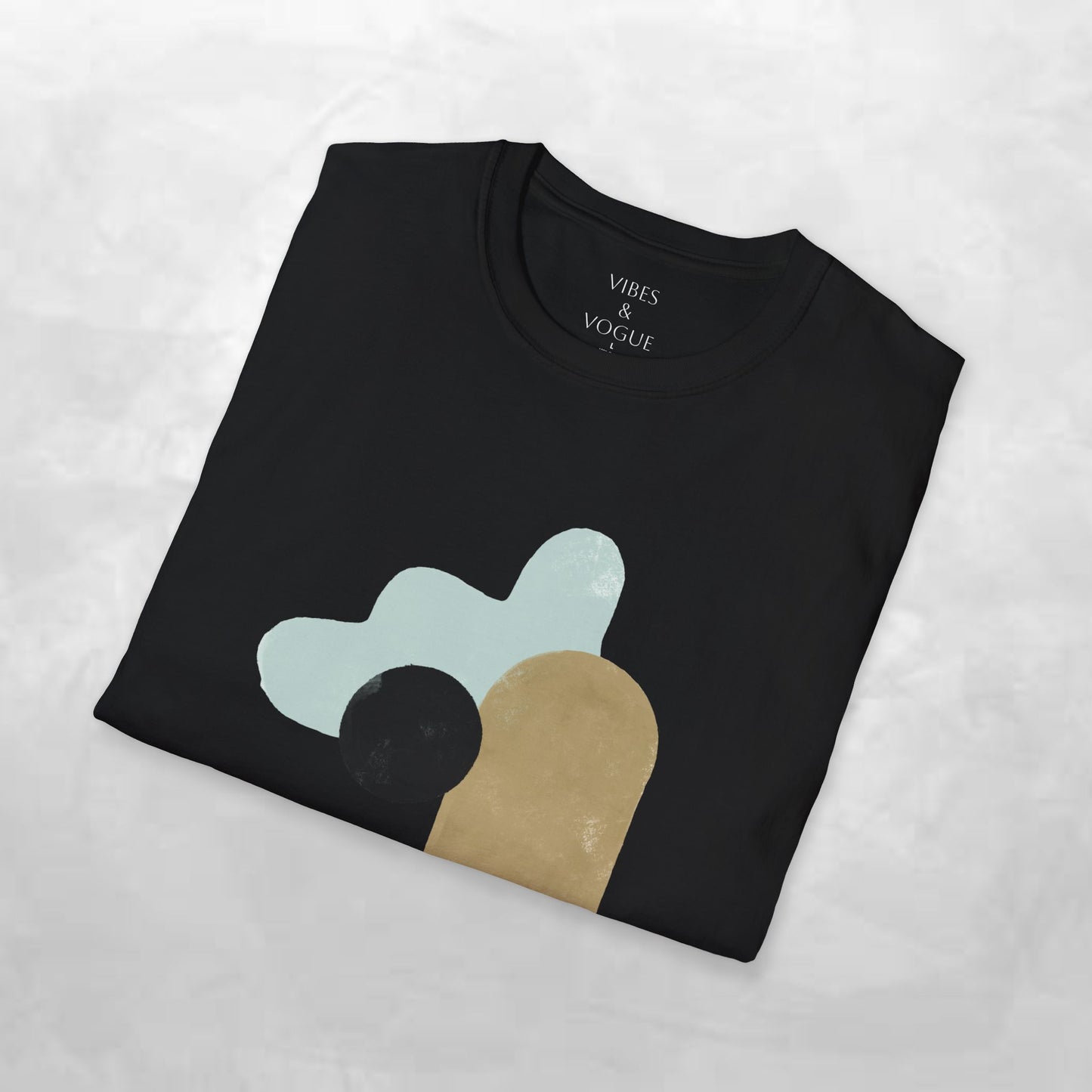 Vibes & Vogue Unisex Softstyle T-Shirt - Trendy Casual Wear for Art Lovers