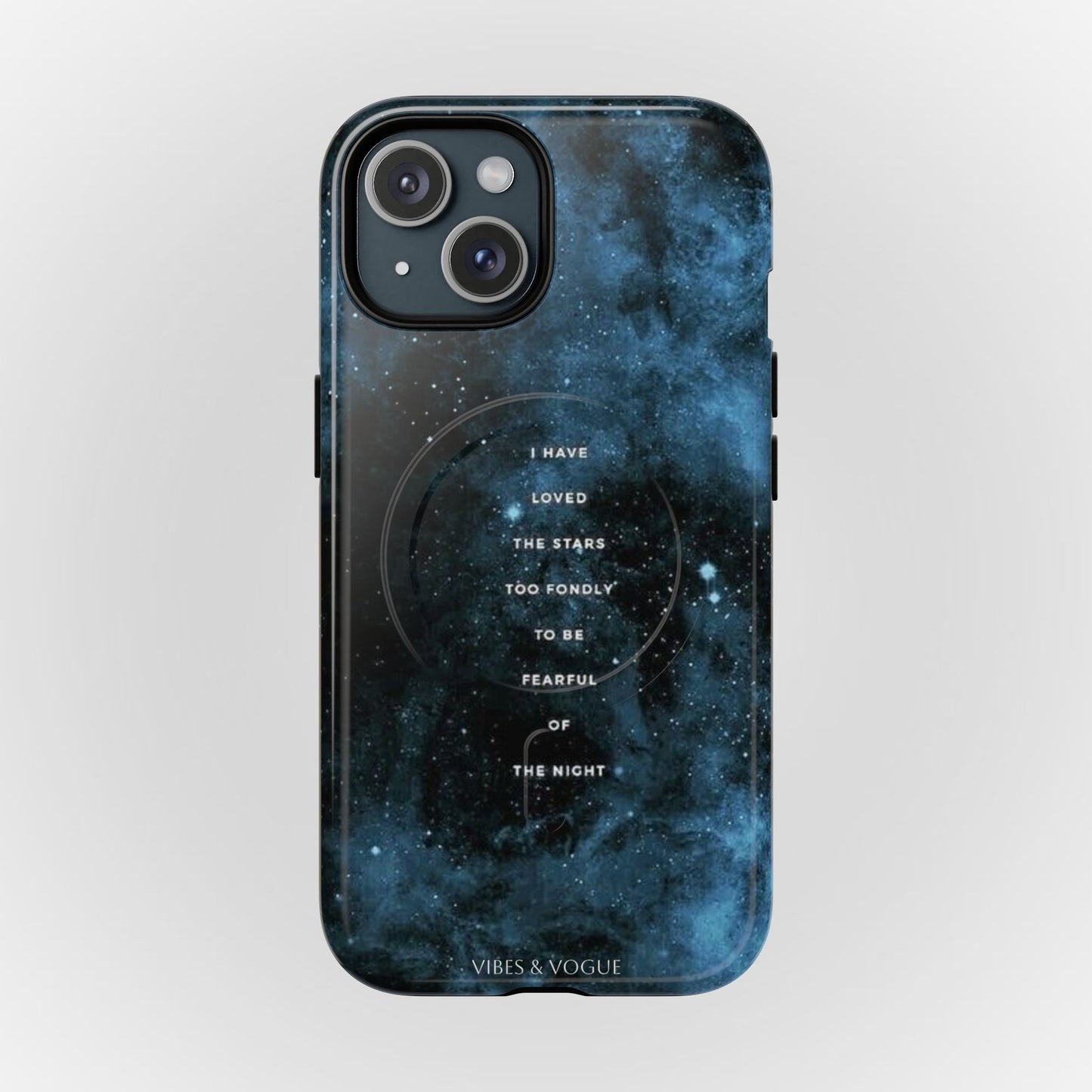 Galaxy-Inspired Tough Magnetic Phone Case - "I Have Loved the Stars"