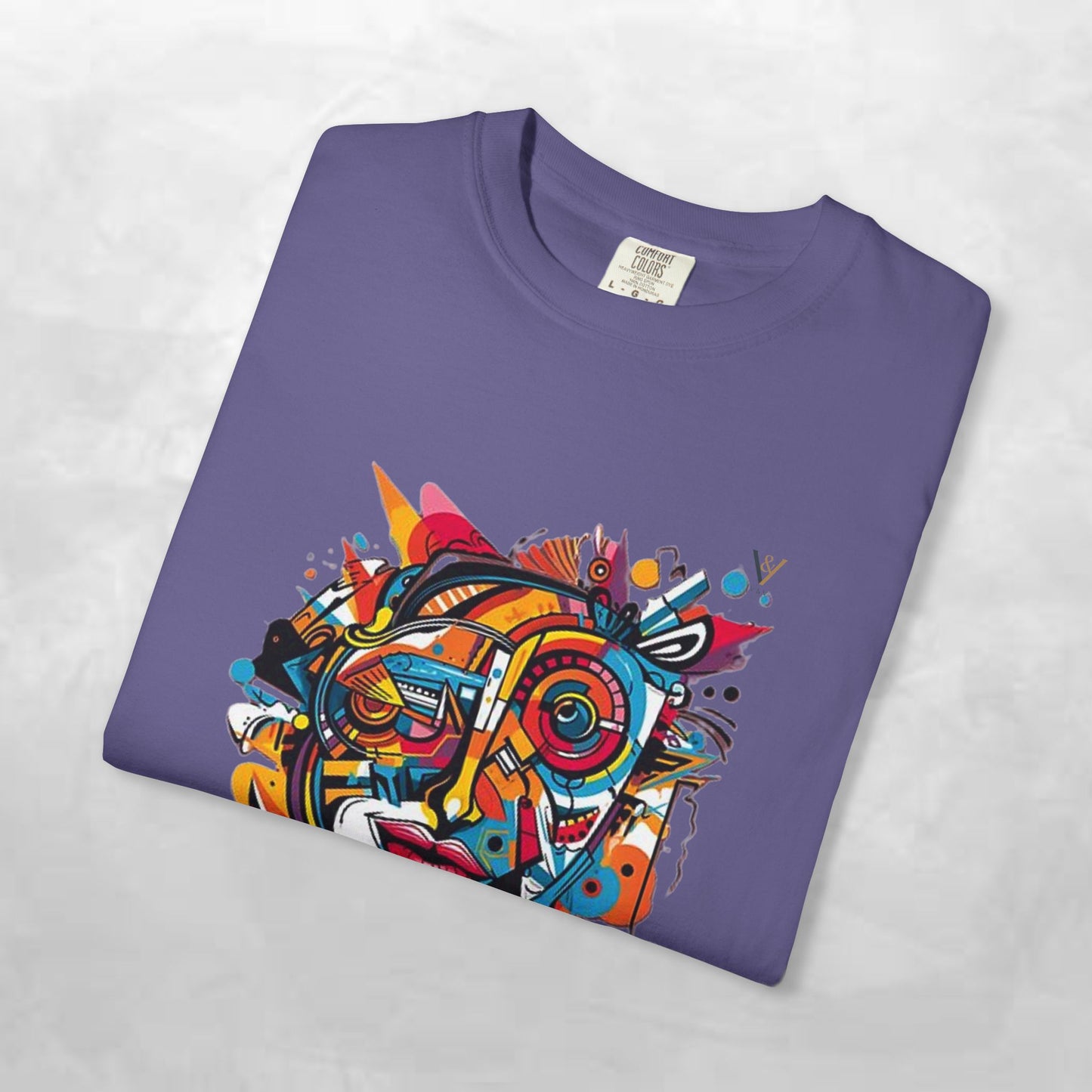 Vibrant Abstract Art Unisex T-Shirt - Casual Wear for Art Lovers