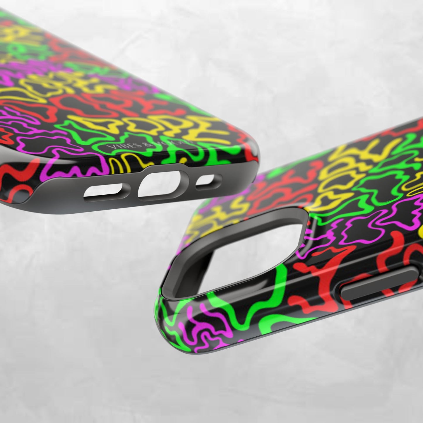 Colorful Magnetic Phone Cases, Funky Case for Teens, Cool Phone Accessories, Unique Gift for Friends, Vibrant Tough Cases, Phone Protection