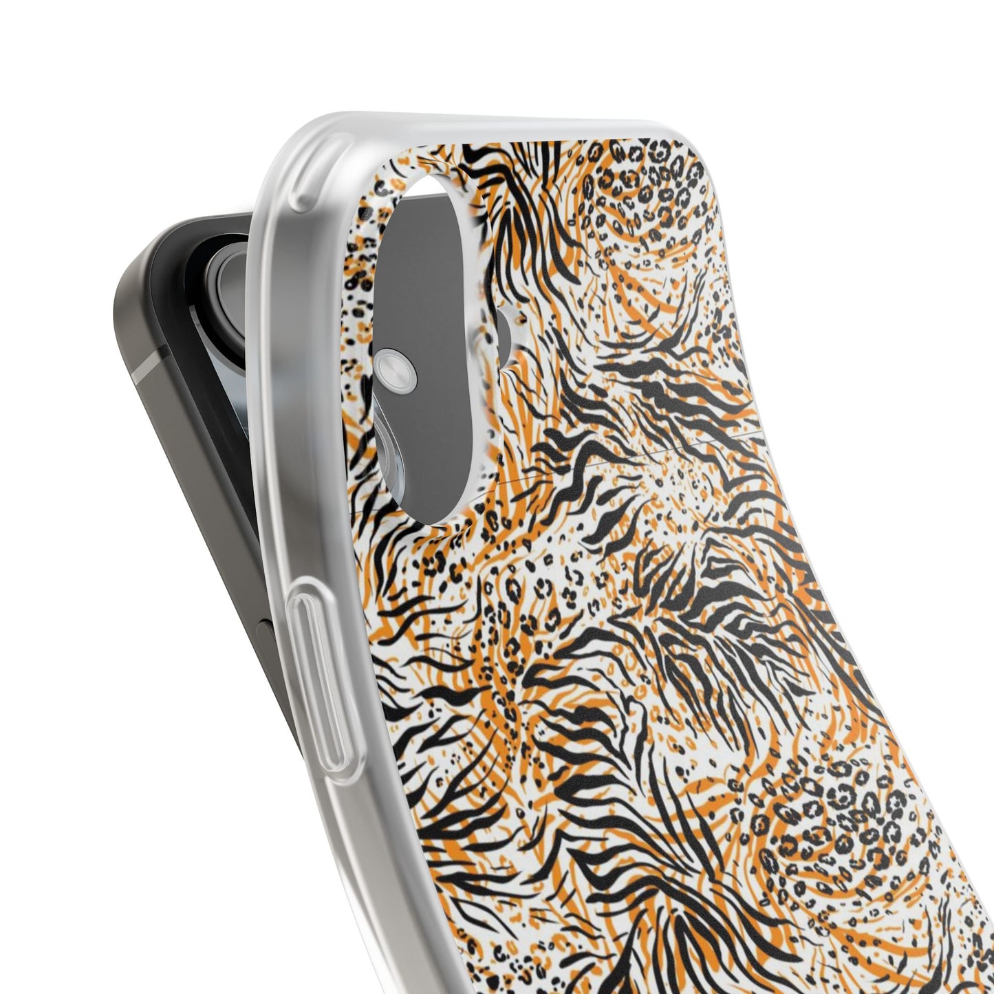 Wild Animal Print Flexi Case for iPhone - Fierce & Trendy Design