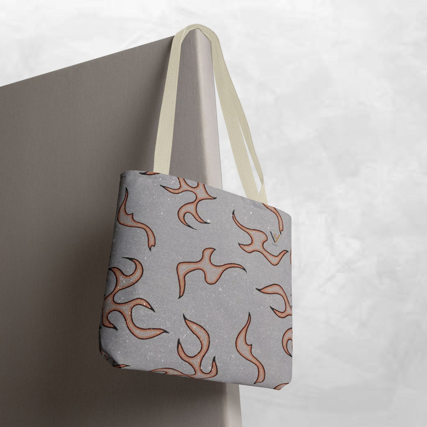 Stylish AOP Tote Bag - Trendy Reusable Shopping Bag, Casual Handbag, Gift for Her, Eco-friendly Tote, Everyday Carryall