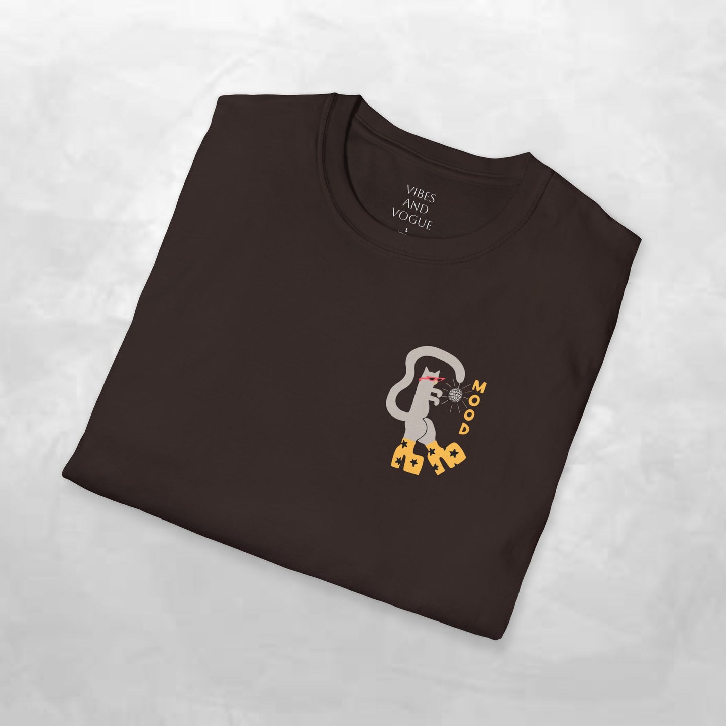 Ghost & Sunflowers T-Shirt — Cute Minimal Halloween Tee